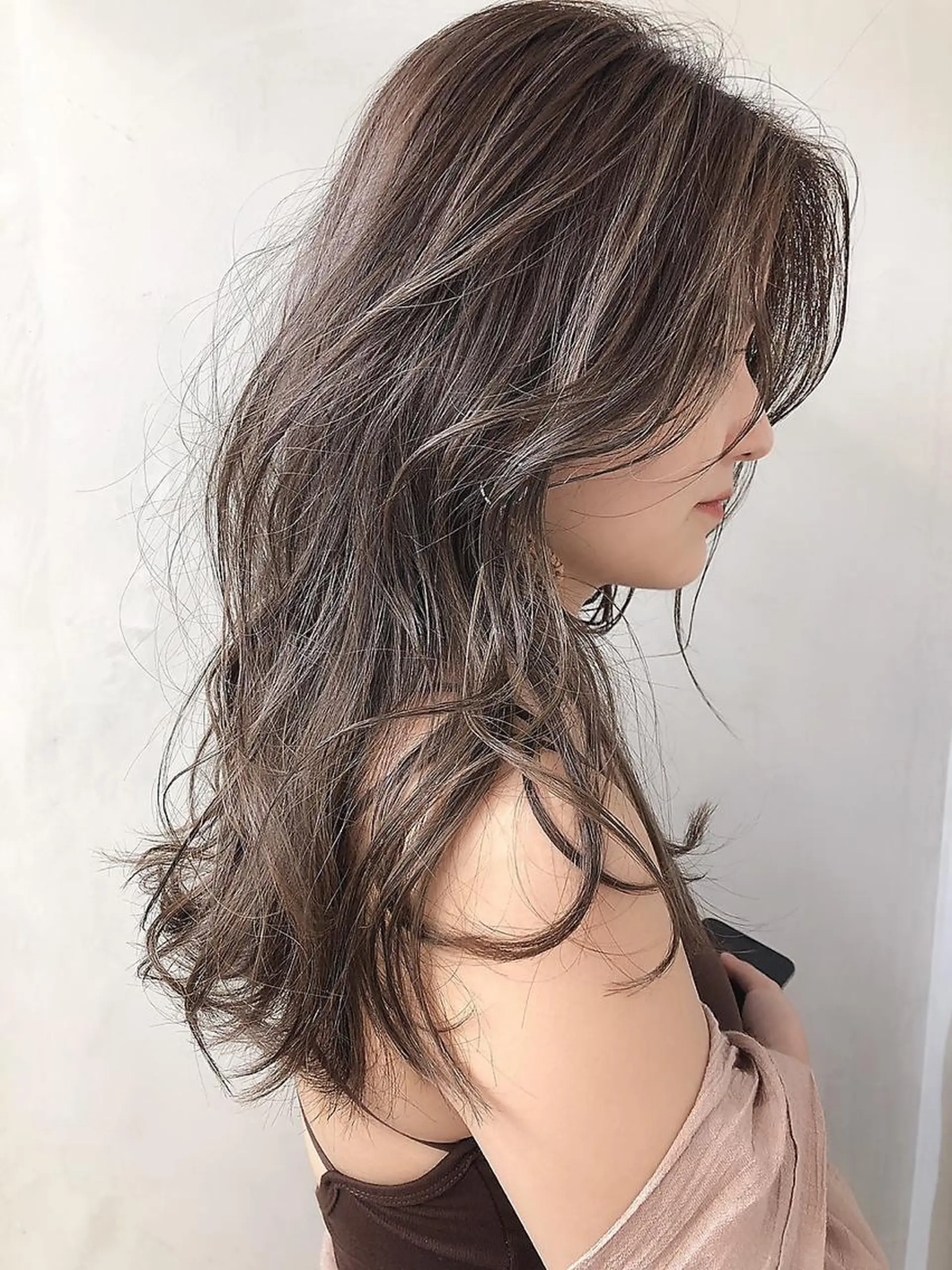 セミロング カラー ヘアアレンジ カット ヘアカラー トリートメント かわいい透明感ヘア ♡kana♡のヘアスタイル