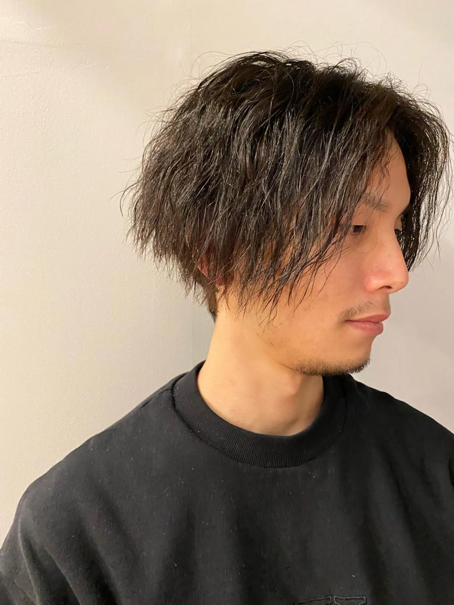 メンズ カット IRIE HAIR DESIGN所属・IRIE⚡️メンズ/ パーマ⚡️北川聖也のヘアスタイル
