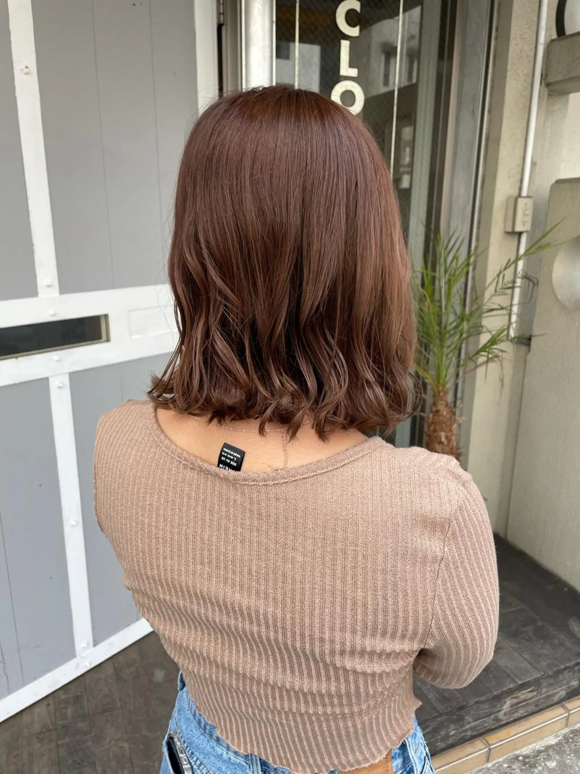 ミディアム ヘアカラー miloc那覇 MIKUのヘアスタイル