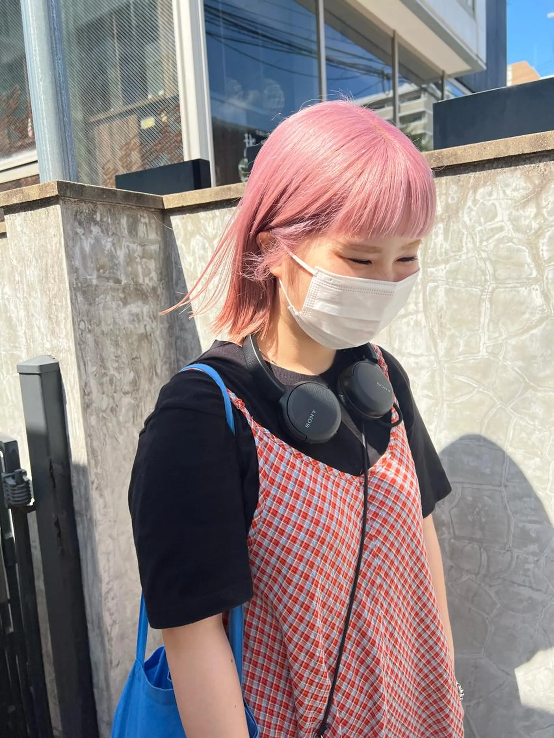 ミディアム カラー ブリーチカラーが人気 onnuのヘアスタイル