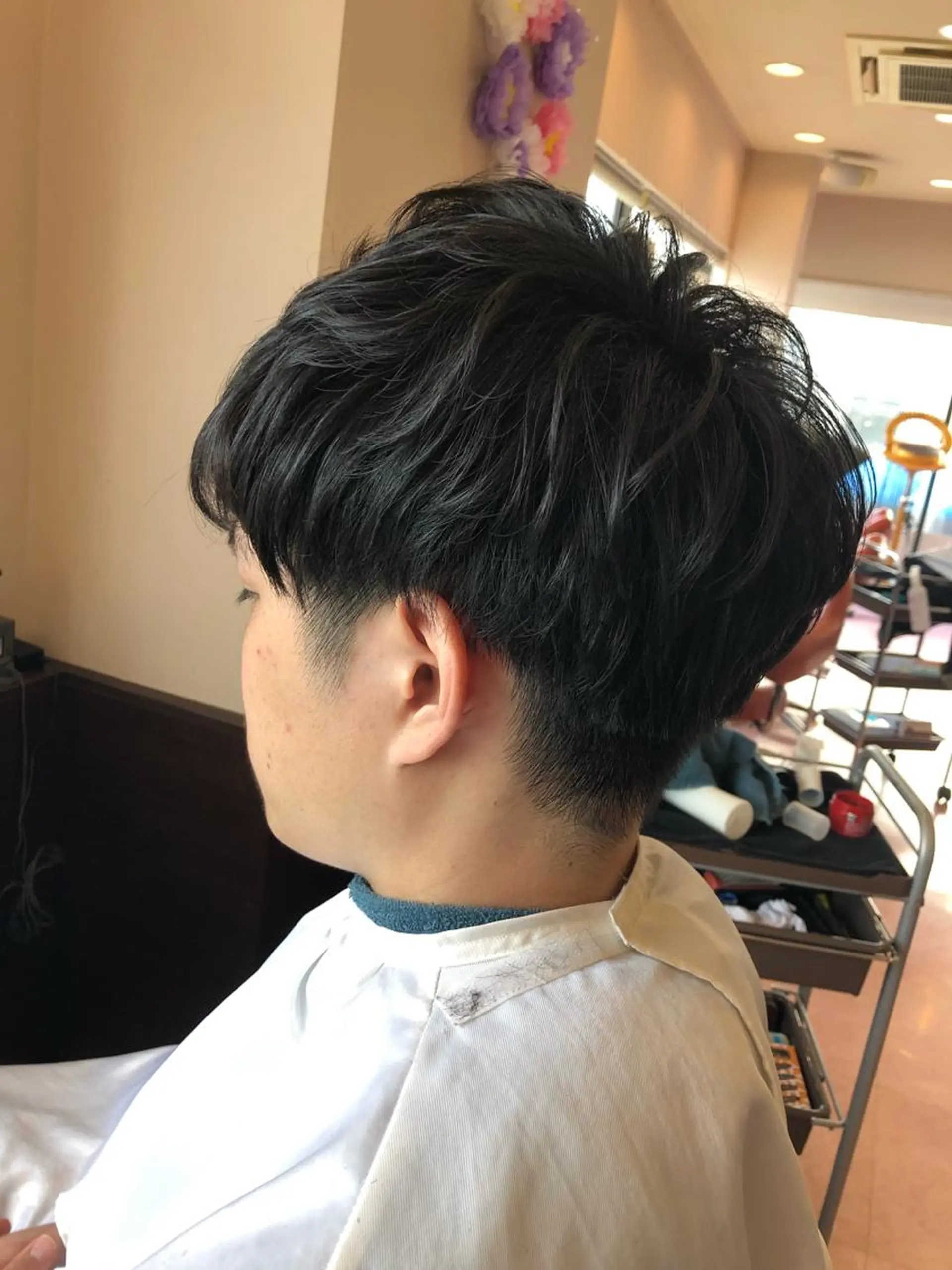 ショート パーマ やまぐち まりんのヘアスタイル