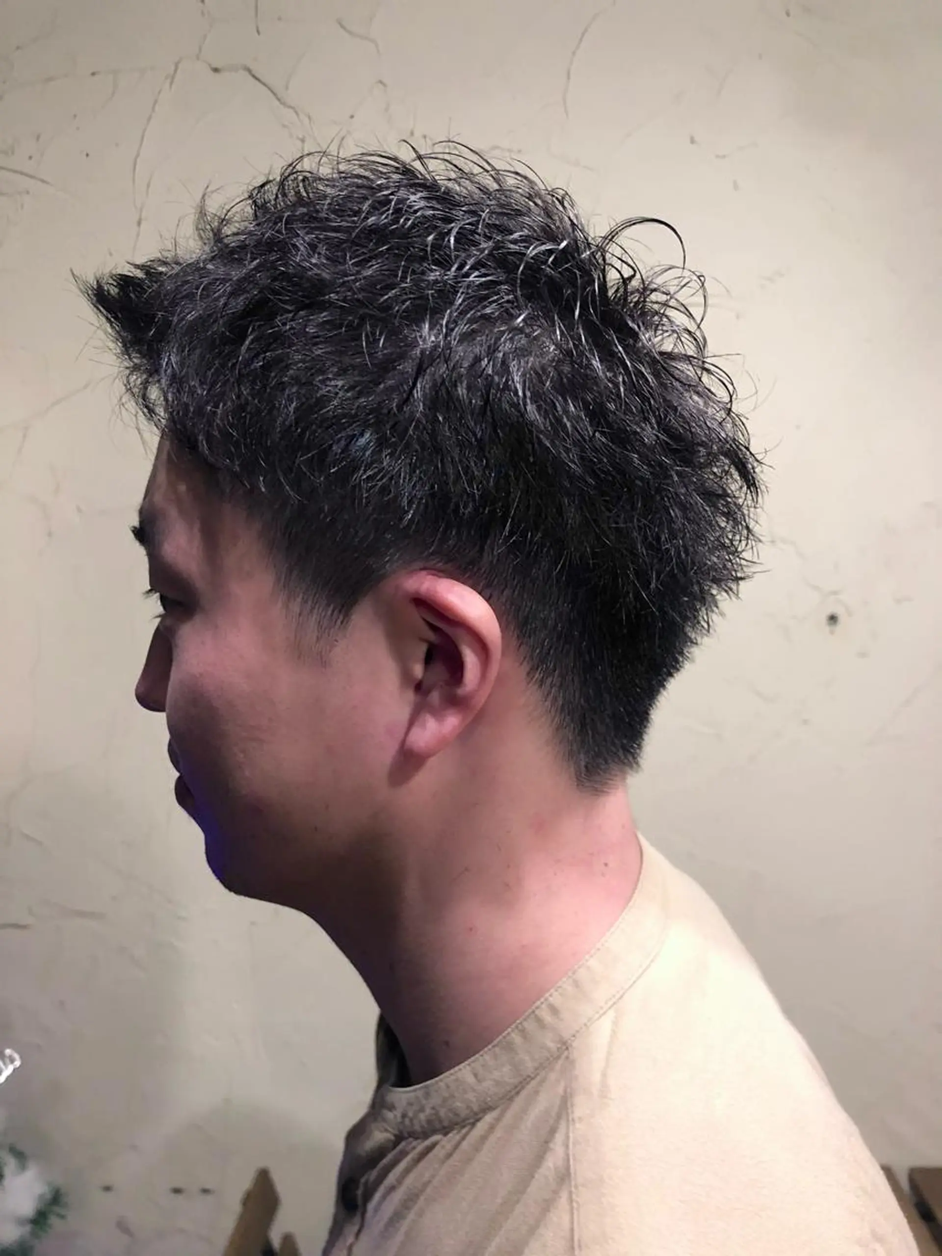 ショート パーマ メンズ メンズパーマ メンズショート ショートヘア カット パーマ メンズ特化/パーマ指 名No.1/百瀬太郎のヘアスタイル