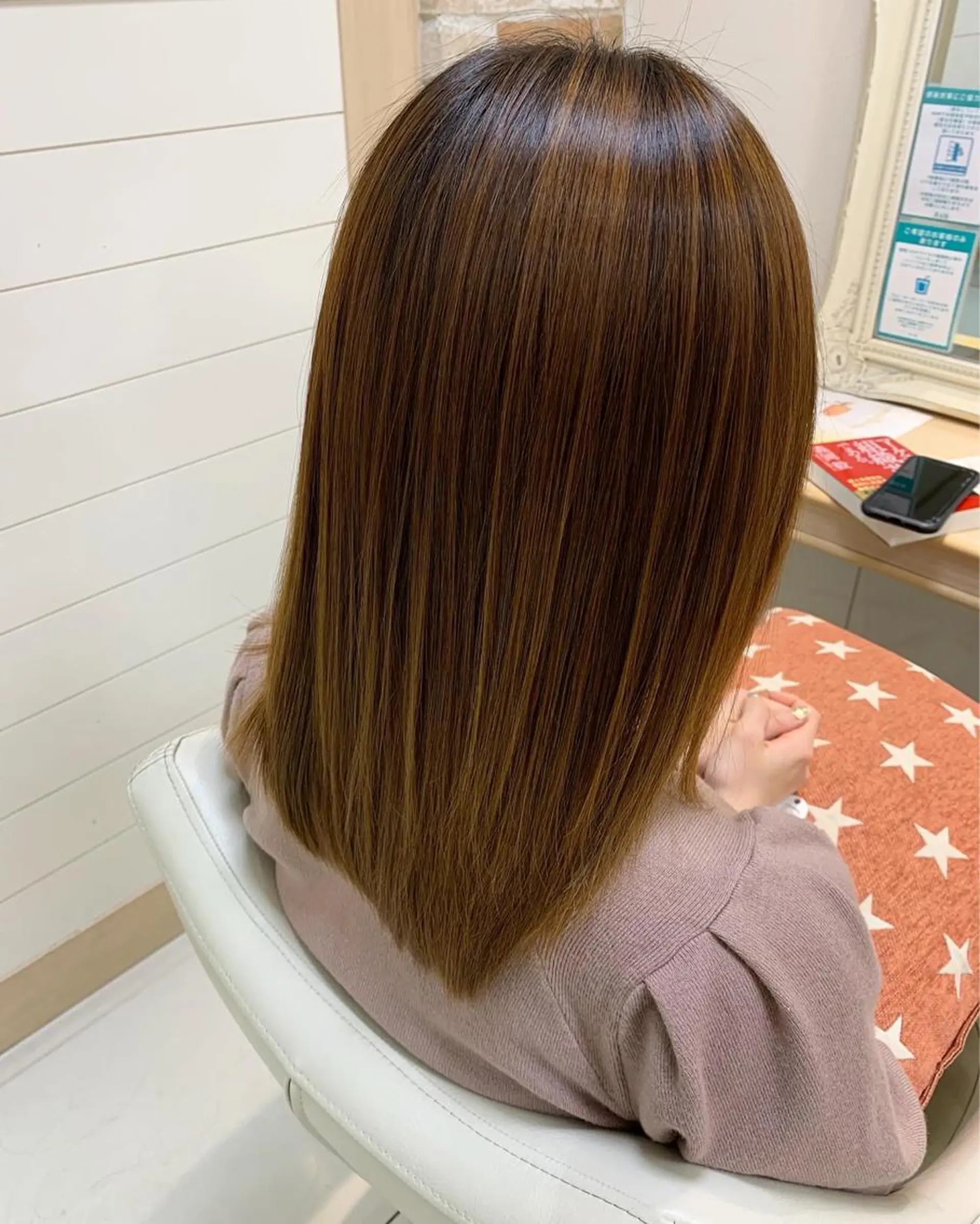 ミディアム パーマ ヘアアレンジ 縮毛矯正 トリートメント 店長 大方康暉のヘアスタイル