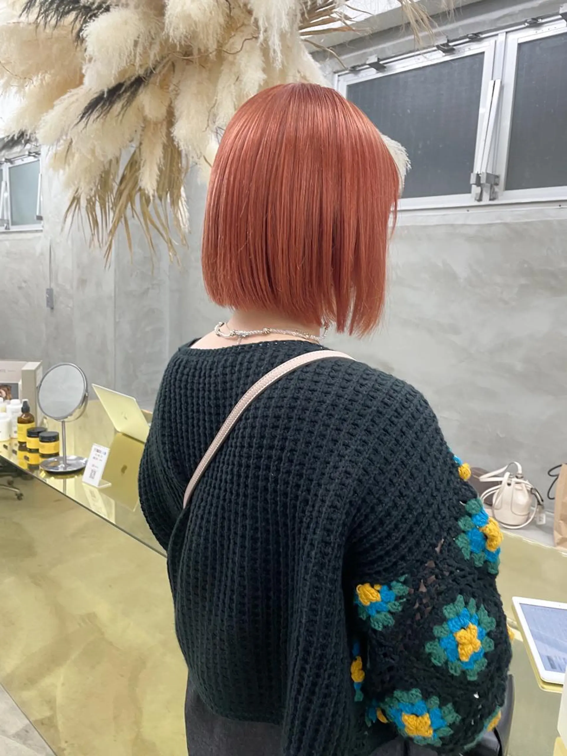 ミディアム カラー カット ヘアカラー トリートメント yurika☁️ 似合わせ｜レイヤーのヘアスタイル