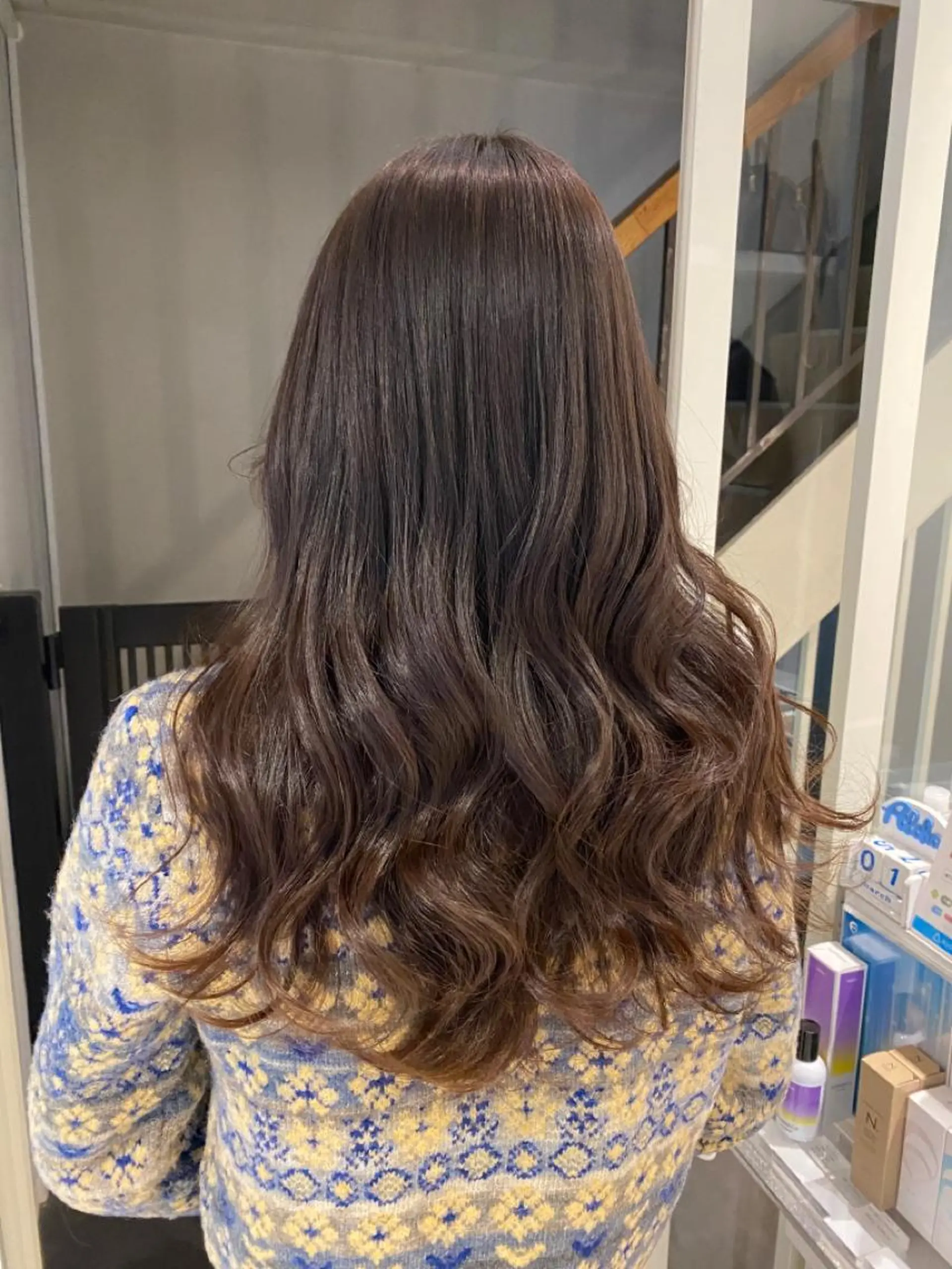 ロング カラー 🌈評価No.1🌈 艶髪カラー❌エクステのヘアスタイル