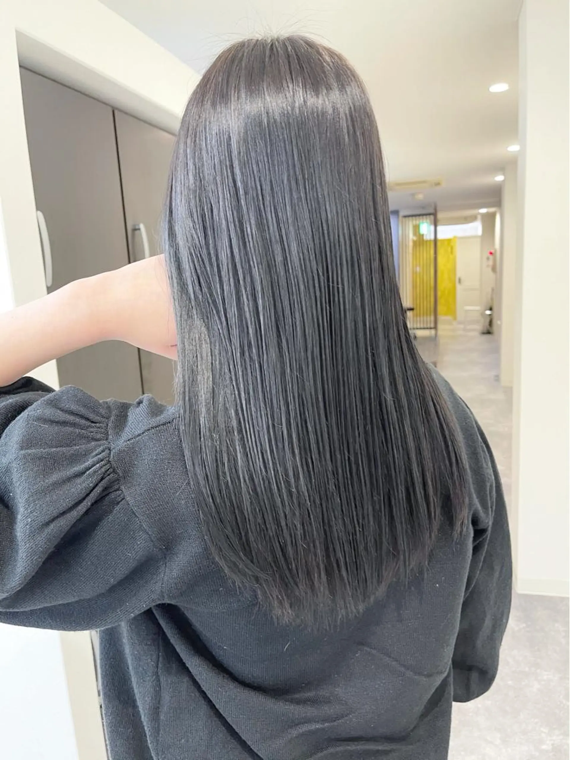 ロング 髪質改善 トリートメント カット 縮毛矯正 H所属・H (エイチ) 烏丸御池店のヘアスタイル