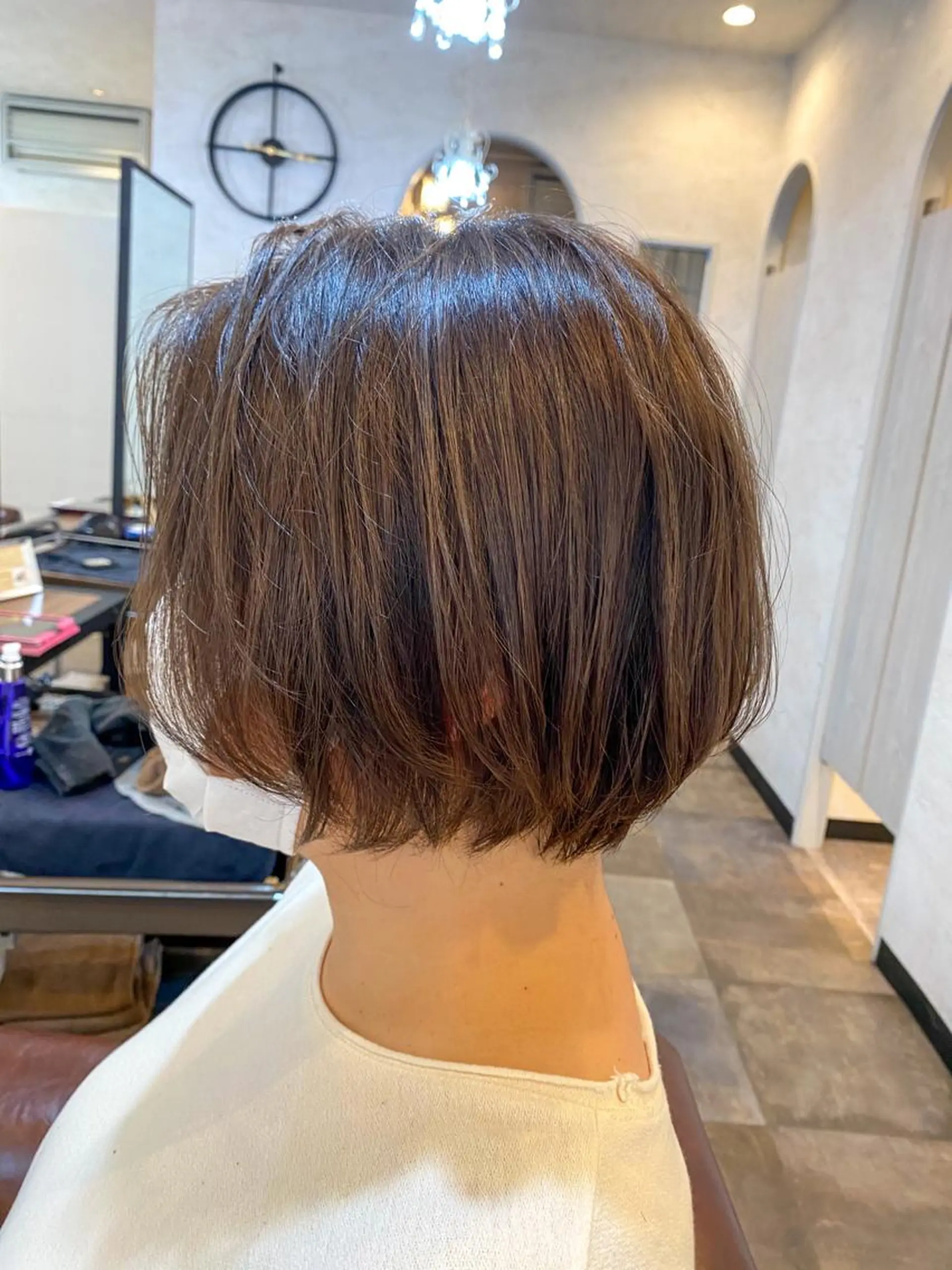 ショート カラー カット ヘアカラー トリートメント エリュ所属・⭐️ショート⭐️美髪 矯正⭐️水口陸のヘアスタイル