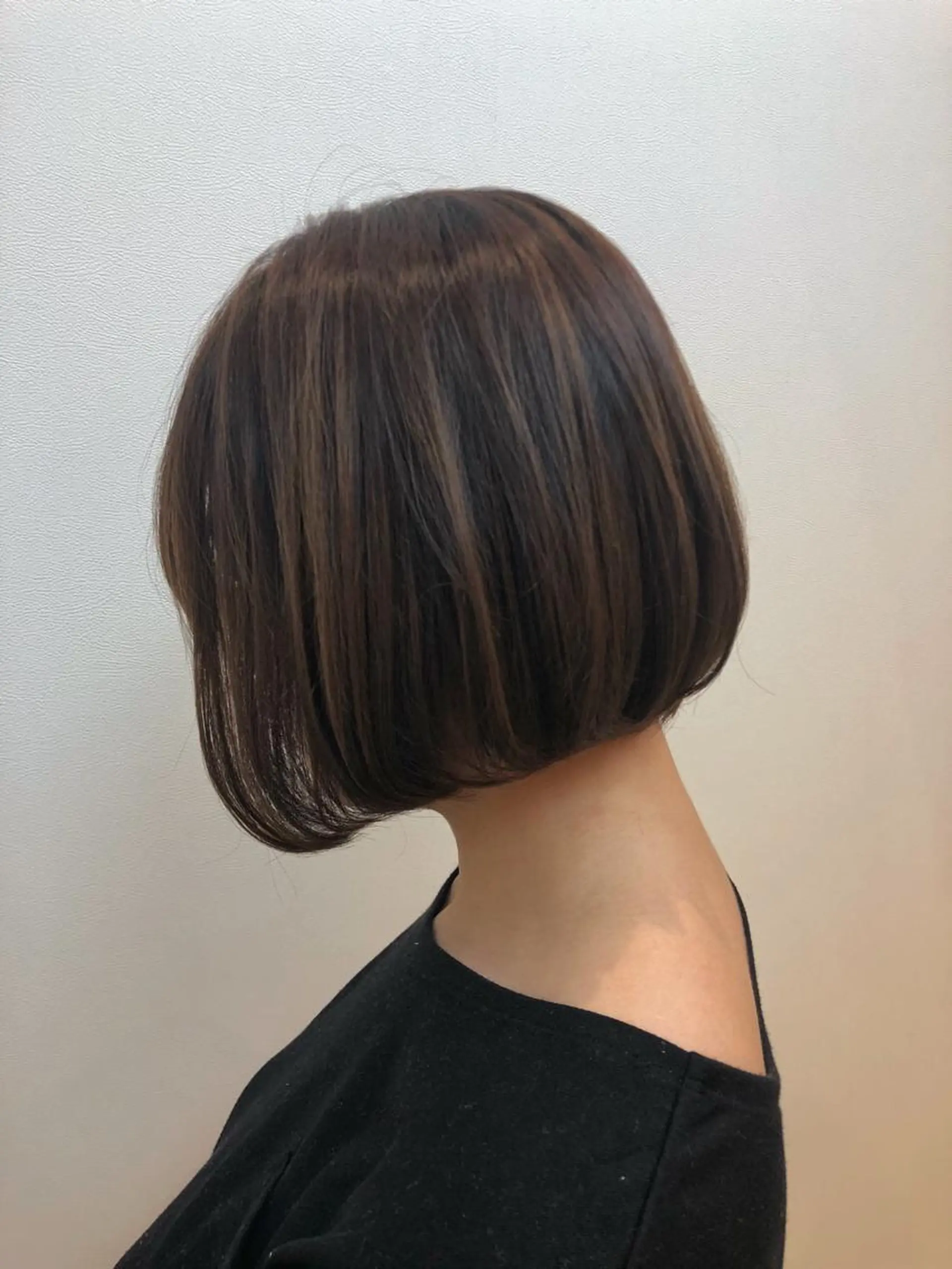 ミディアム ボブ 齋藤 らいのヘアスタイル