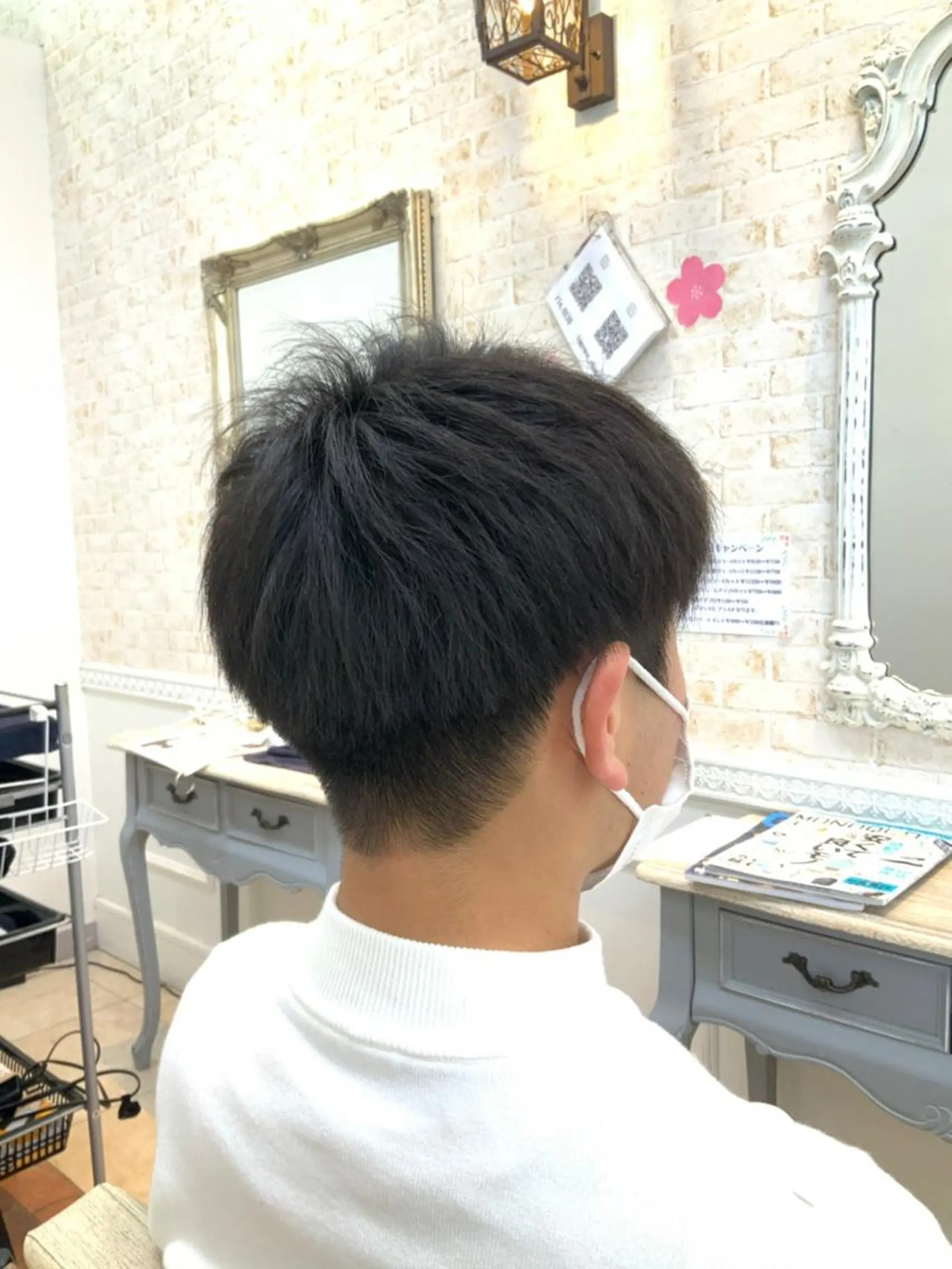 メンズ ショート 刈り上げ 小顔カット カット ✨オール年代🆗 🍒酒井芳美🐹のヘアスタイル