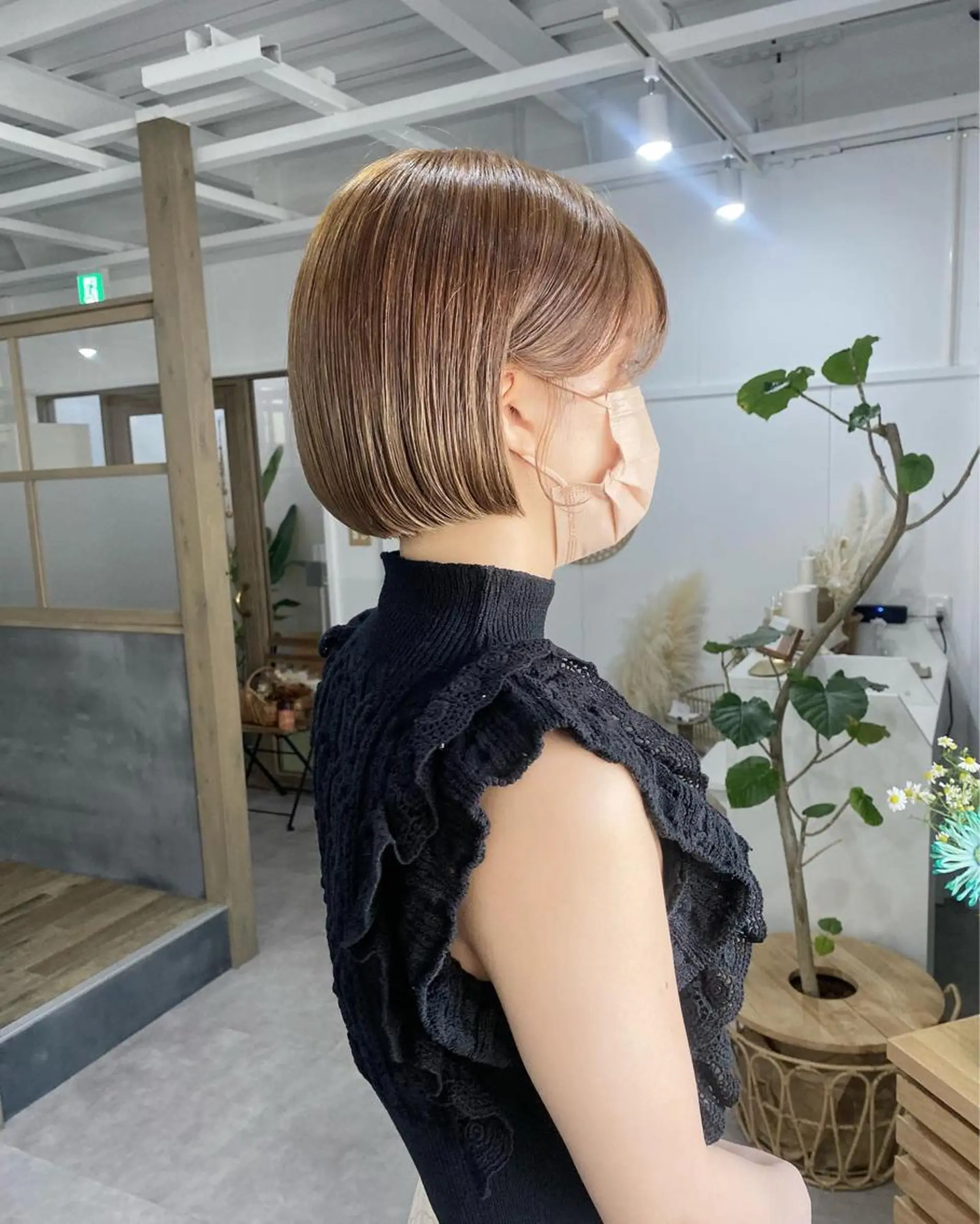 ショート カラー ヘアアレンジ ume所属・ひなの .のその他イメージ
