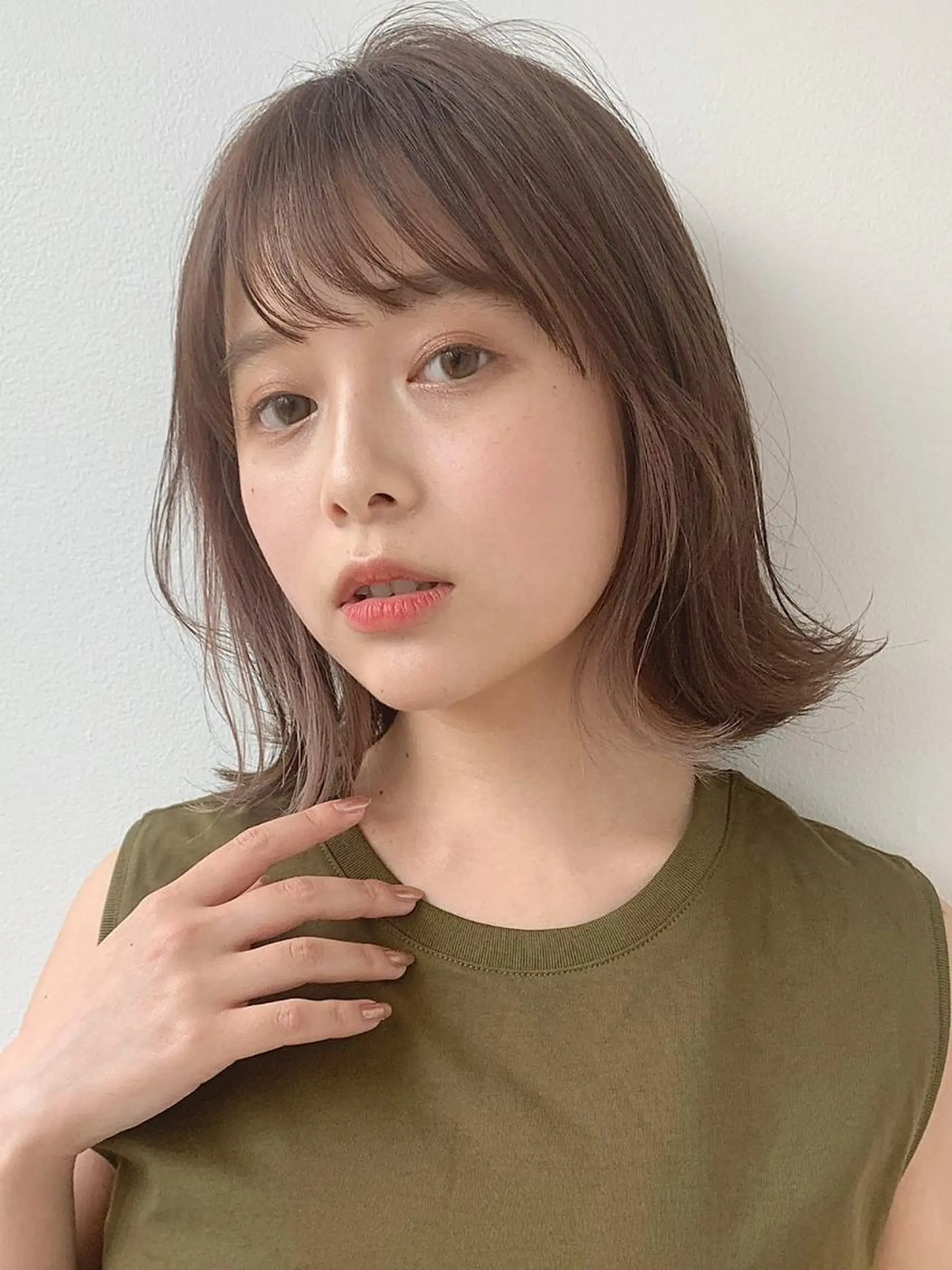 ミディアム カラー カット ヘアカラー トリートメント メンズパーマ特化⚡️ 中村 駿のヘアスタイル
