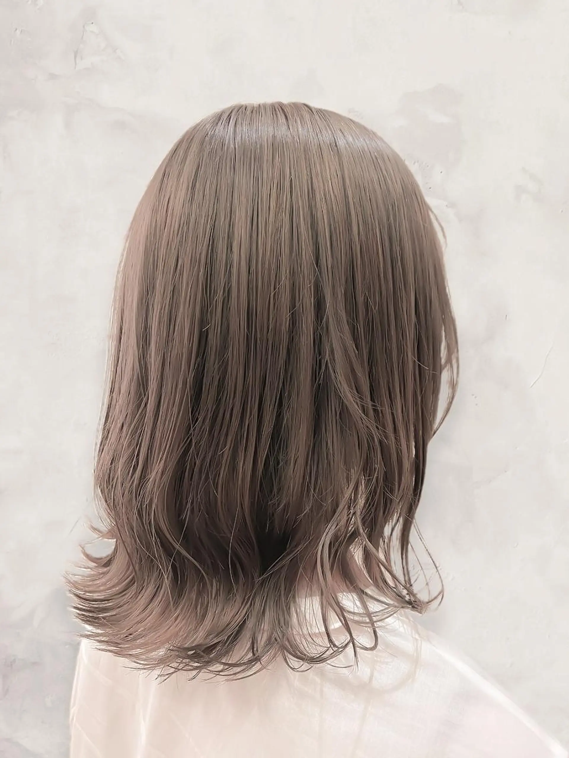 セミロング カラー 透明感カラー ヘアカラー トリートメント グレージュカラー✨ 藤生 和宏のヘアスタイル