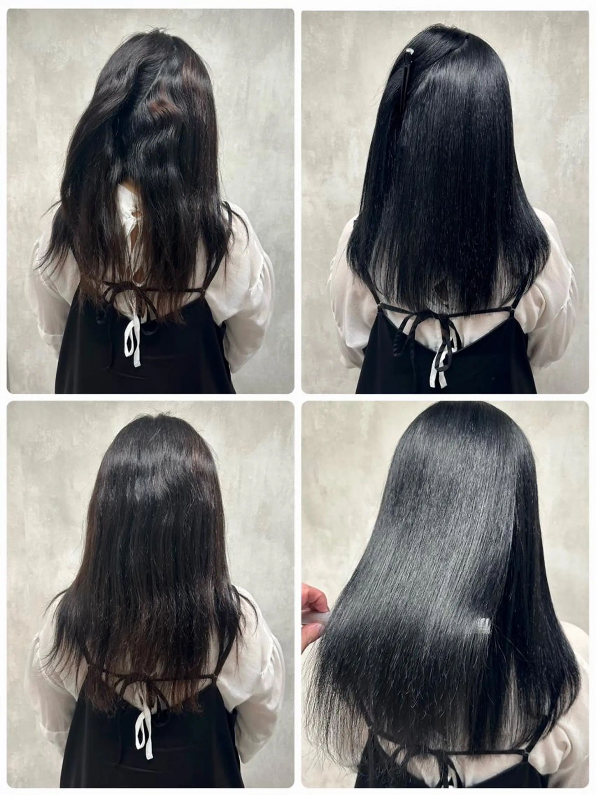 セミロング 満足度⭕️縮毛矯正師 谷口にお任せを👍のヘアスタイル