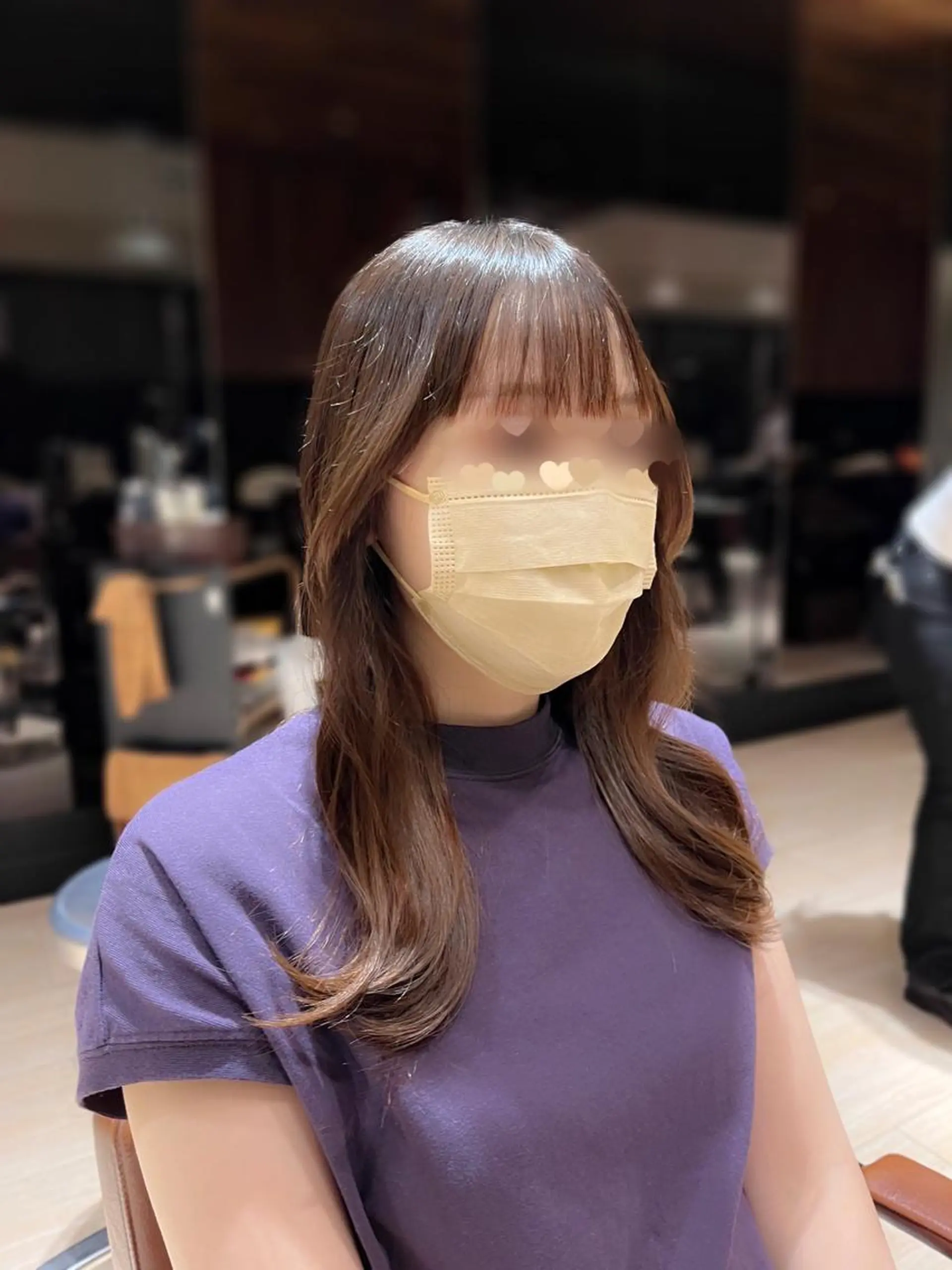 セミロング 赤羽今日子/レイヤー /盛れる顔まわりのヘアスタイル