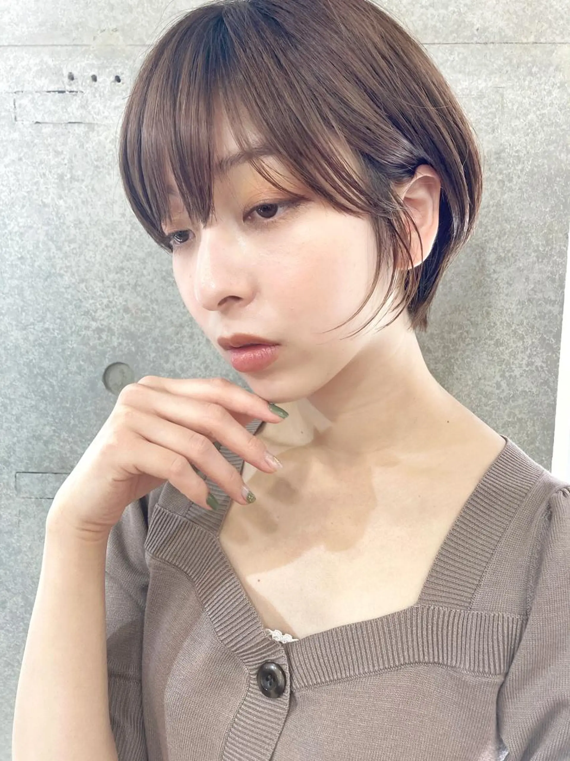 ショート 似合わせカット ショートヘア レイヤー/メンズ 竹田凪儀のヘアスタイル