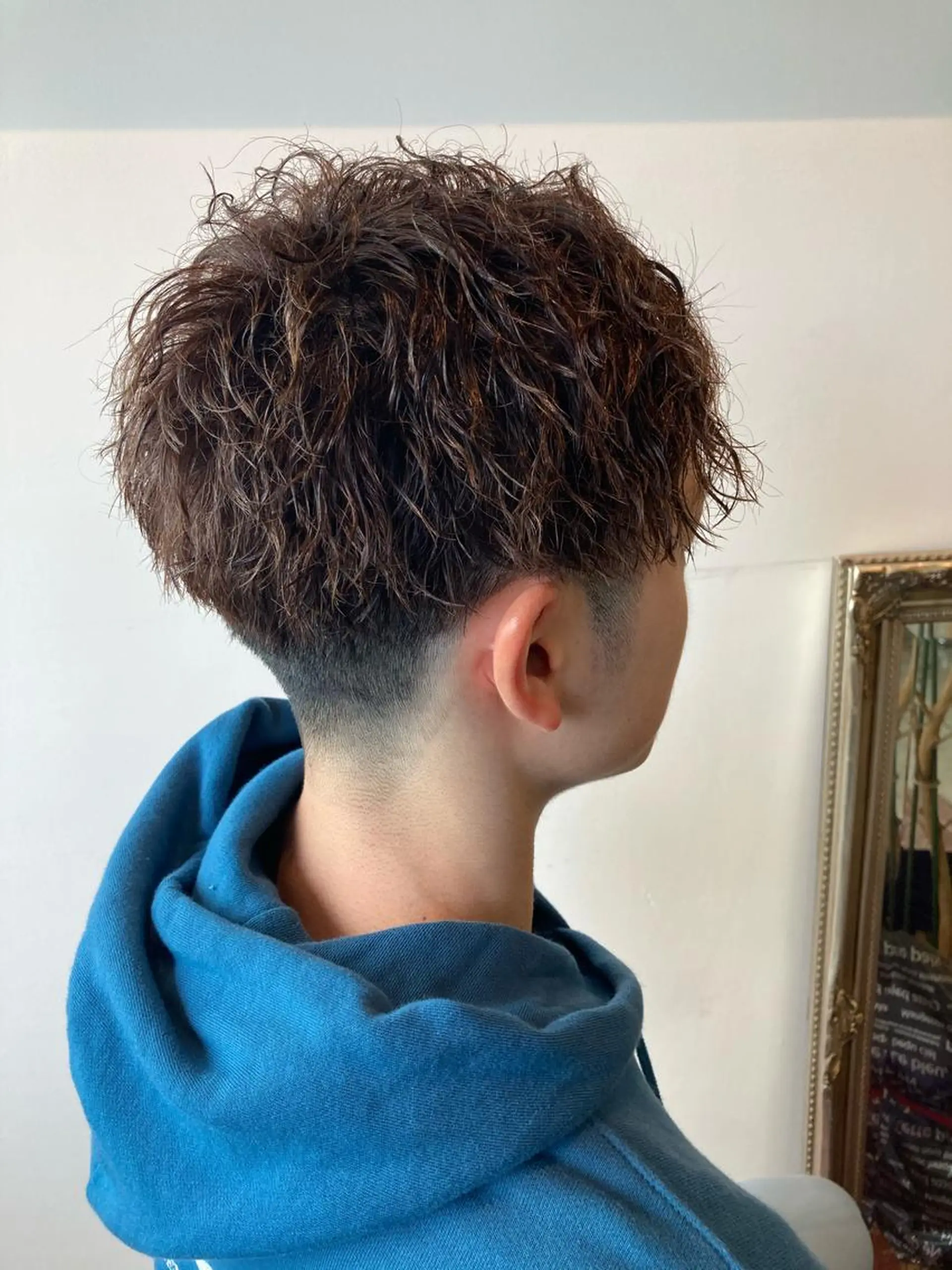 メンズ マッシュ メンズパーマ メンズツイストパーマ ツイストパーマ メンズ特化 TAKUYAのヘアスタイル