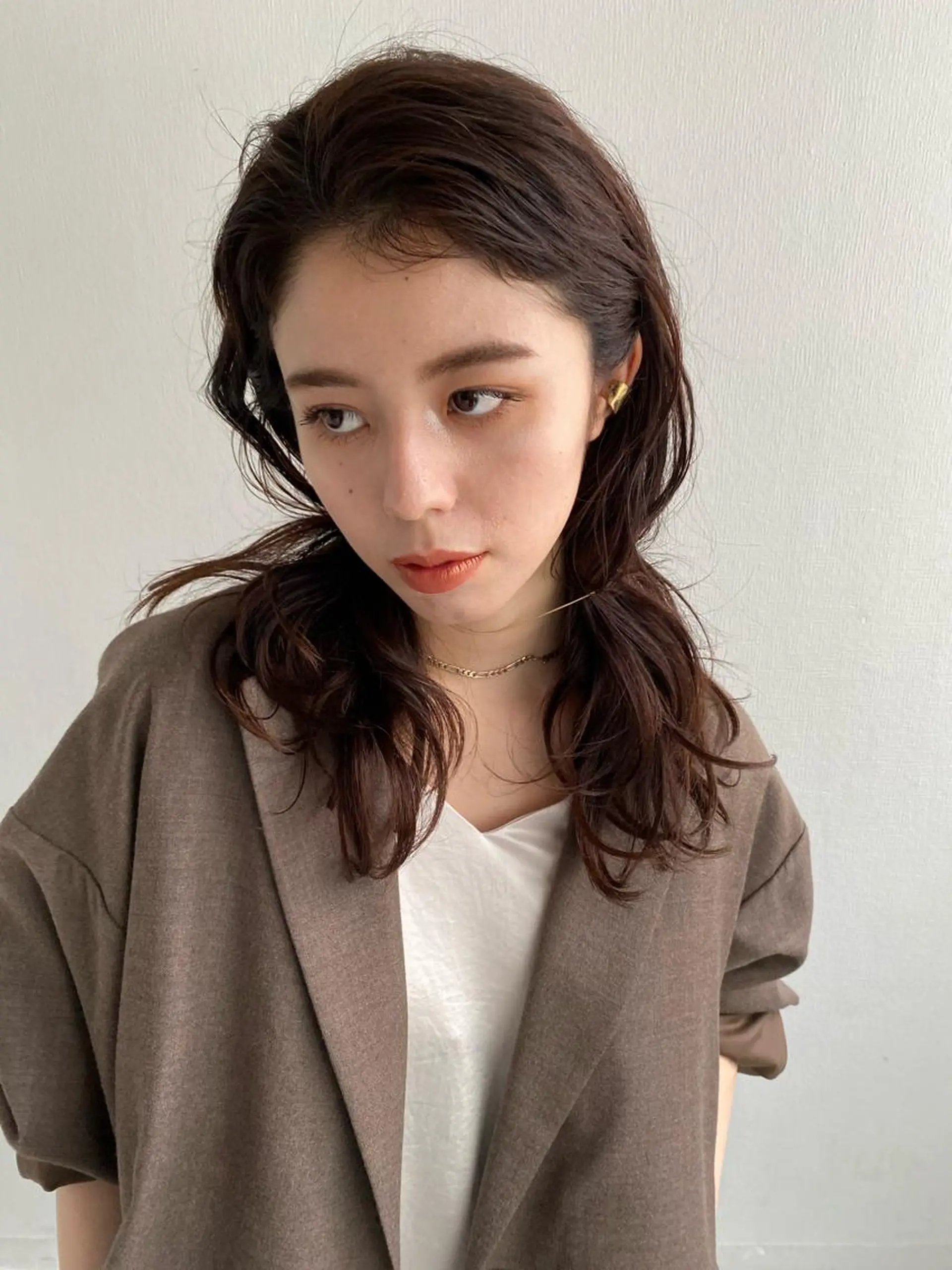 ロング カラー パーマ Pros所属・nana/レイヤー /酸性ストレートのヘアスタイル