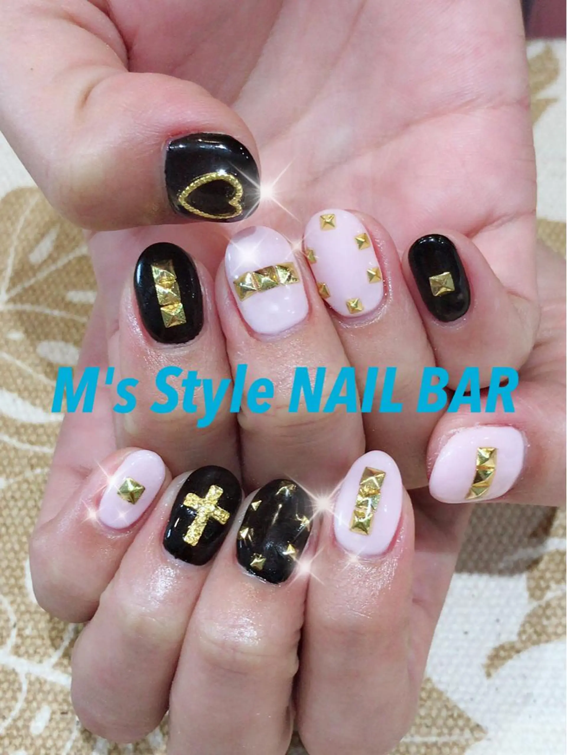 ネイル 持ち込み パステルネイル ピンク ハンドネイル M's Style NAIL BARのエステ・リラクイメージ