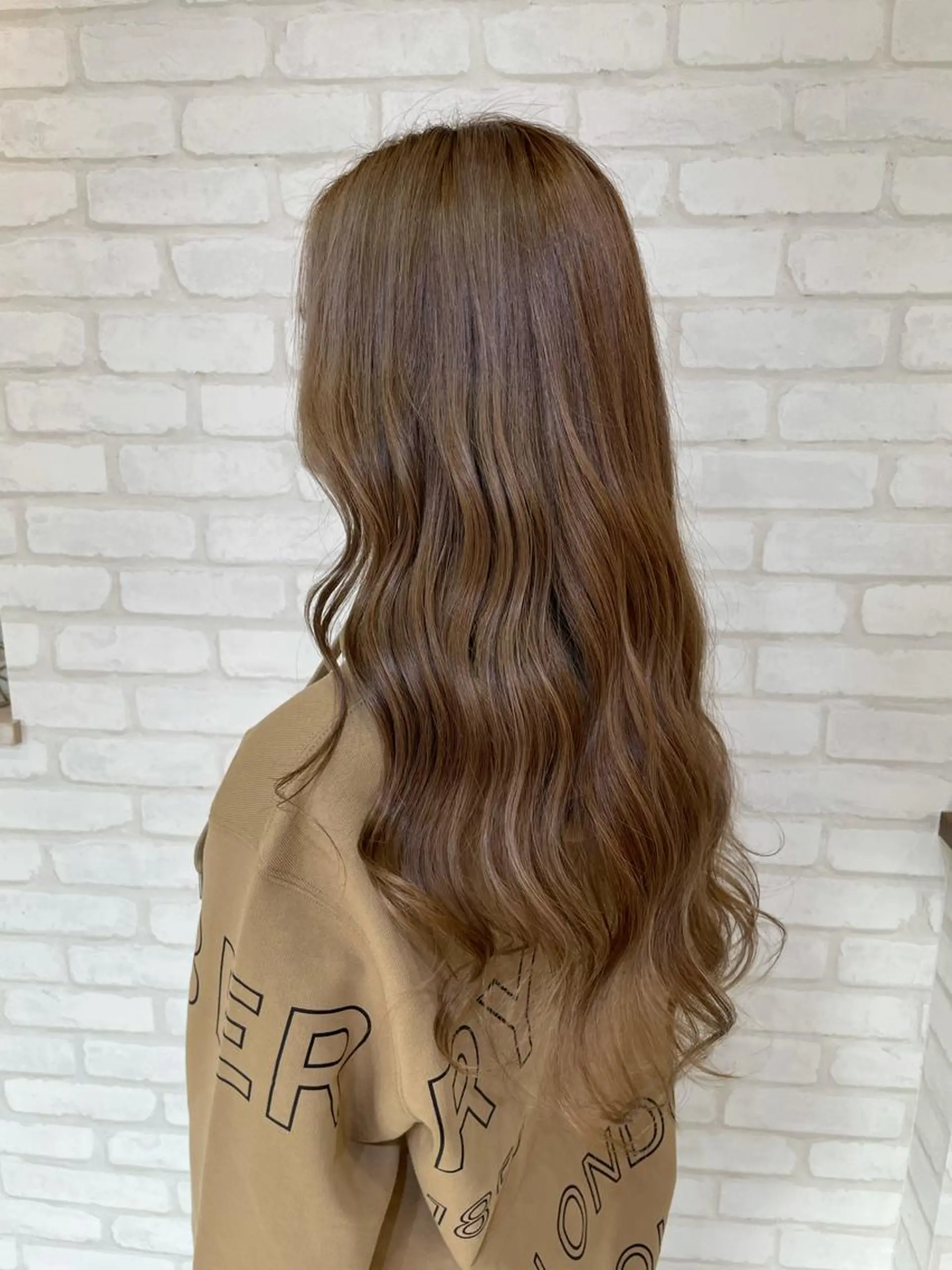 ロング カラー カット パーマ 💎True creation💎のヘアスタイル