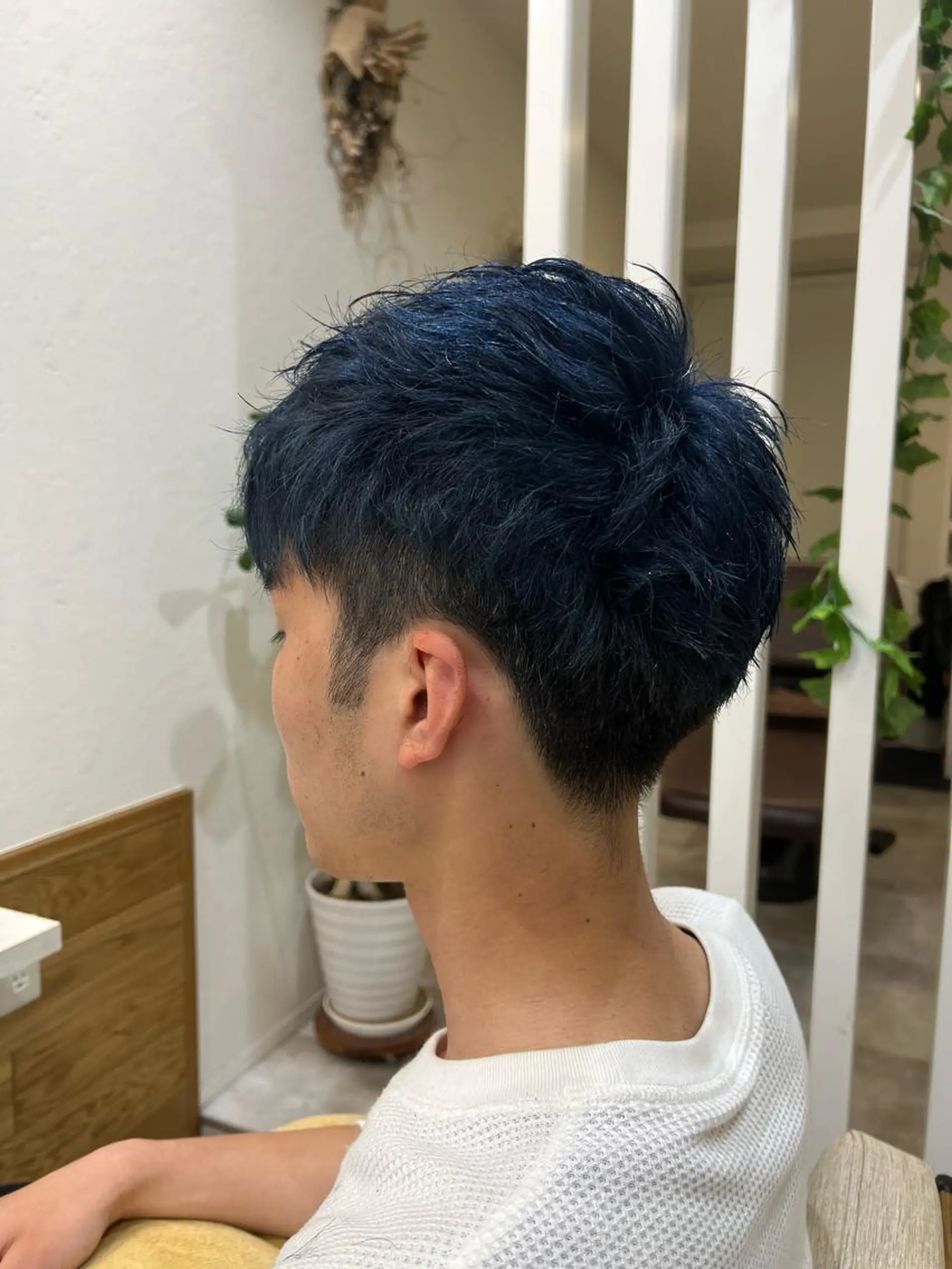 カラー メンズ 🌱ブリーチカラー しばただいき🌱のヘアスタイル
