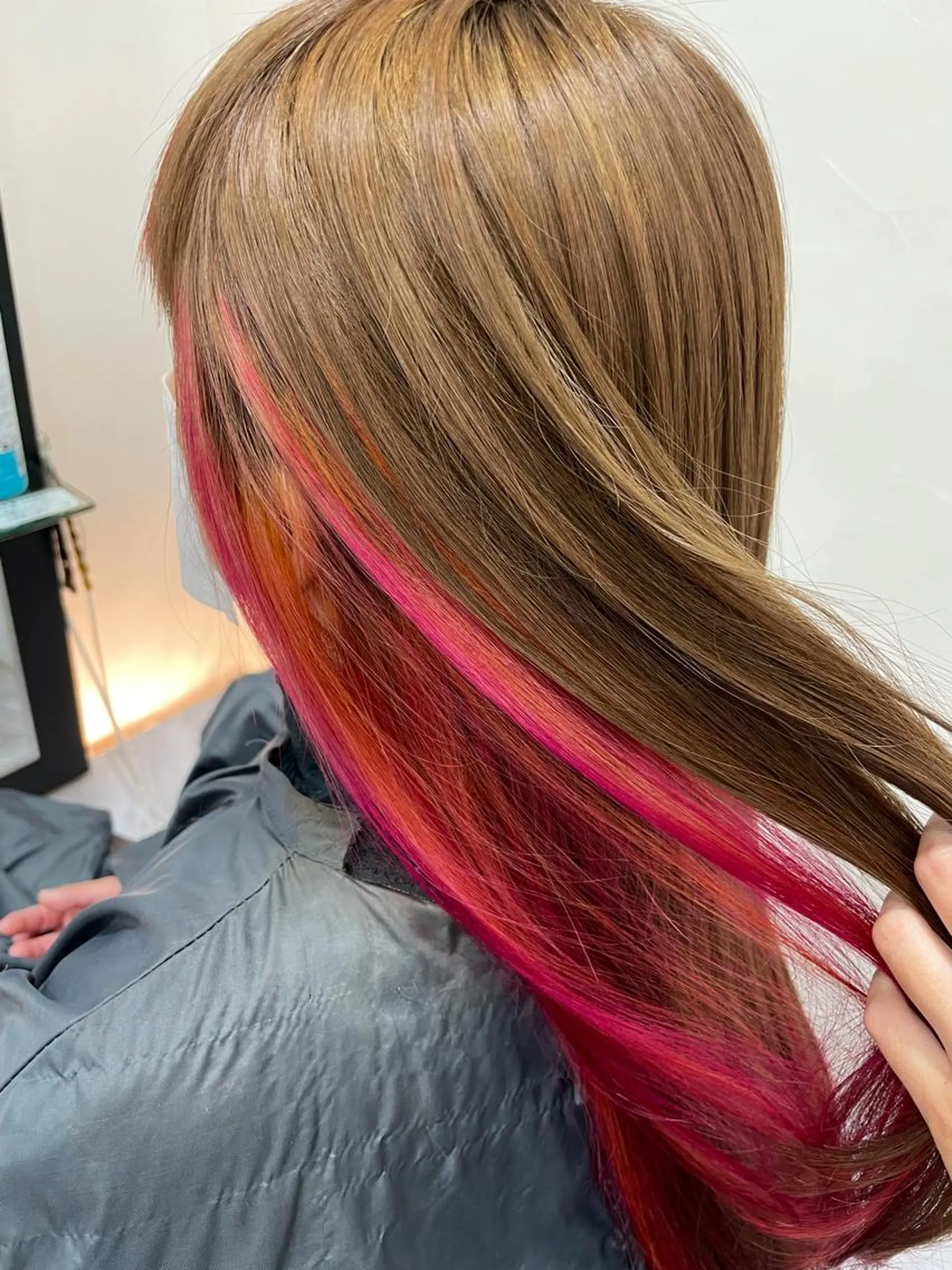 ロング カラー ヘアカラー トリートメント ヘアセット 🌼杉田 胡桃🌼のヘアスタイル