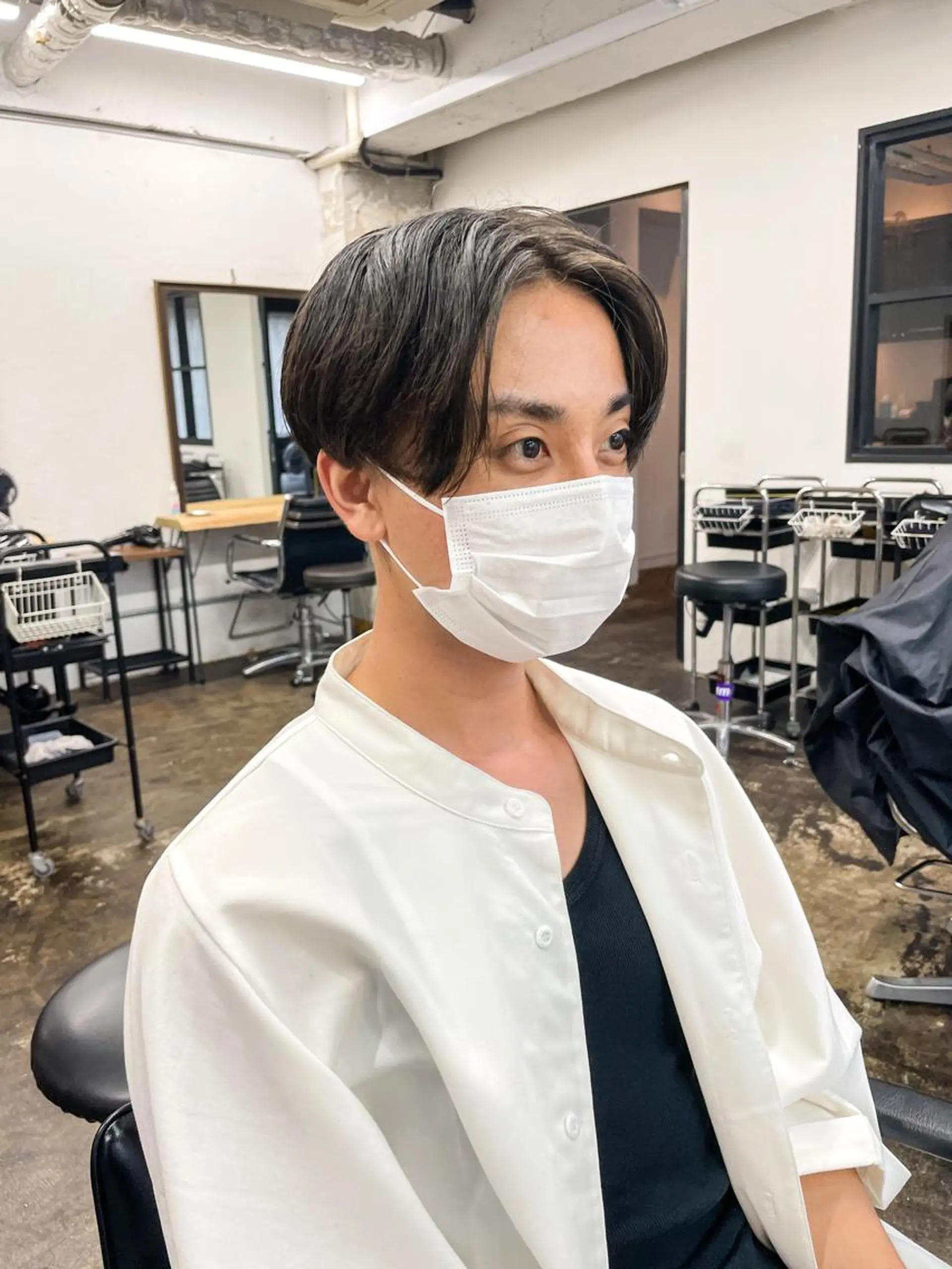 ショート メンズ メンズパーマ メンズ特化ryoのヘアスタイル