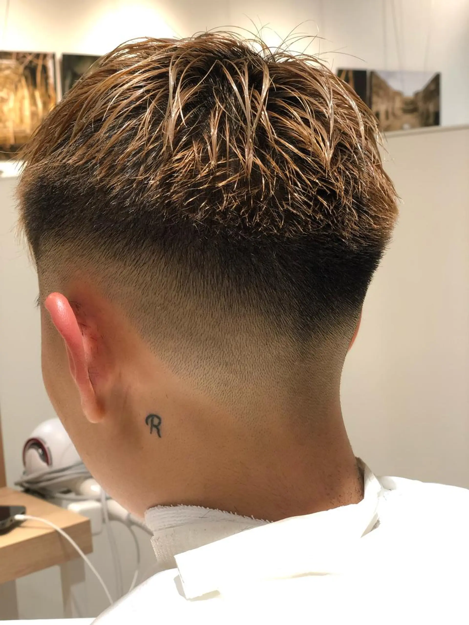 ショート メンズ アロア登戸所属・こやま りほのヘアスタイル