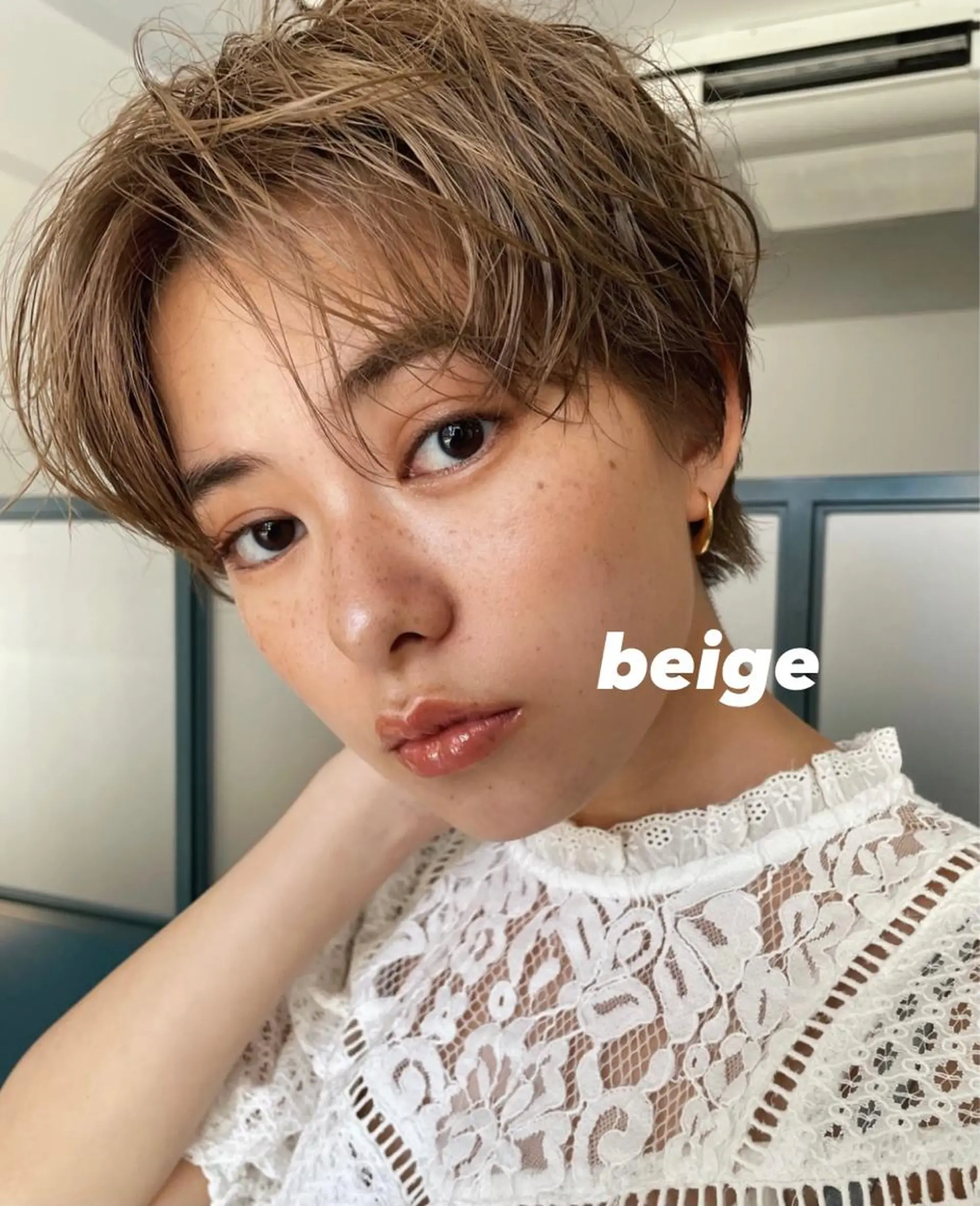 ミディアム カラー パーマ ヘアアレンジ ネイル マツエク・マツパ Miku /ブリーチ/ボブのヘアスタイル