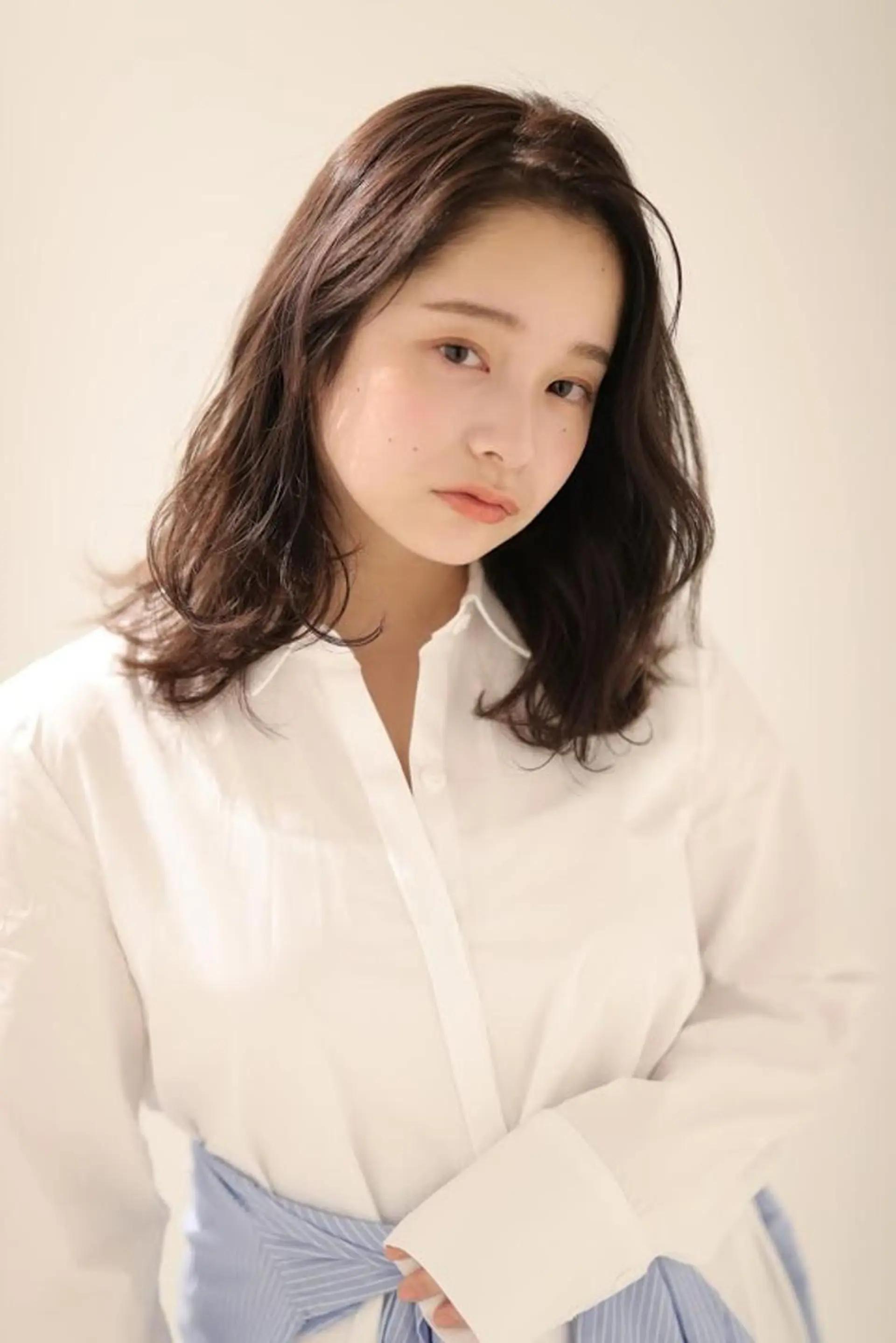 ミディアム 澤 幸梨愛のヘアスタイル