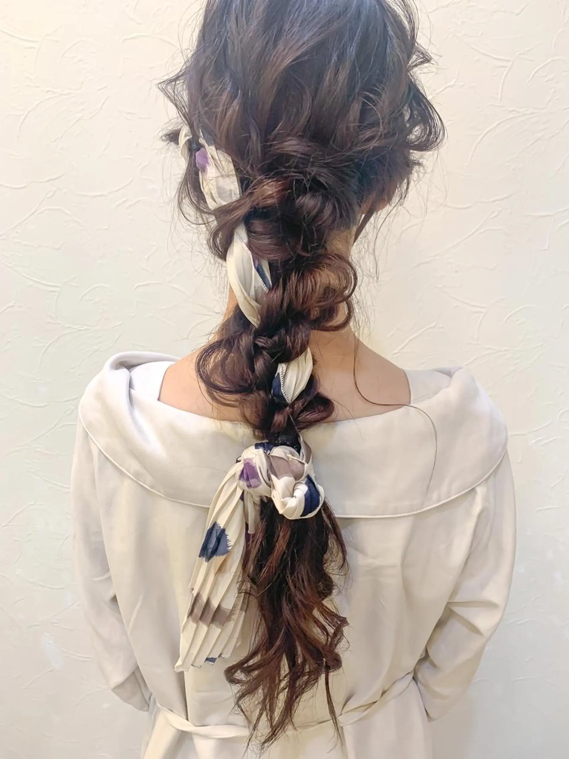 ロング ヘアアレンジ 飯塚 沙衣のヘアスタイル