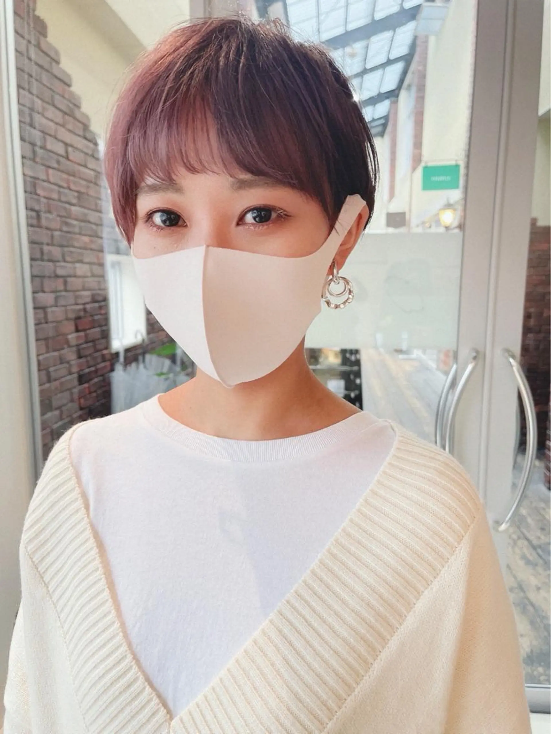 ショート カラー カット ヘアカラー トリートメント ooit所属・ooit 【オーイット】のヘアスタイル