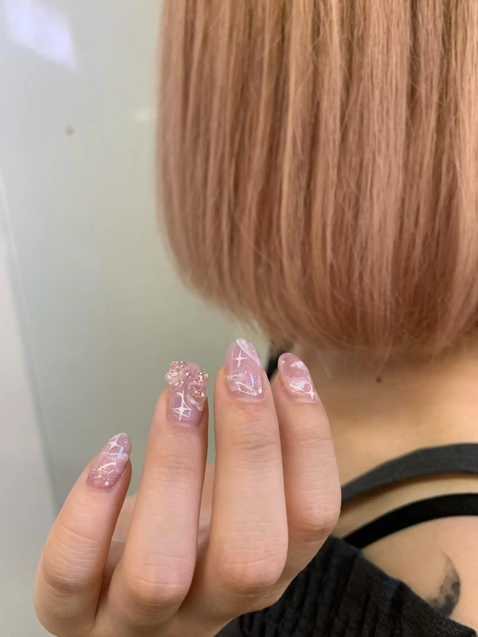 ネイル kana/モード ・グランジ໒꒱のネイルデザイン