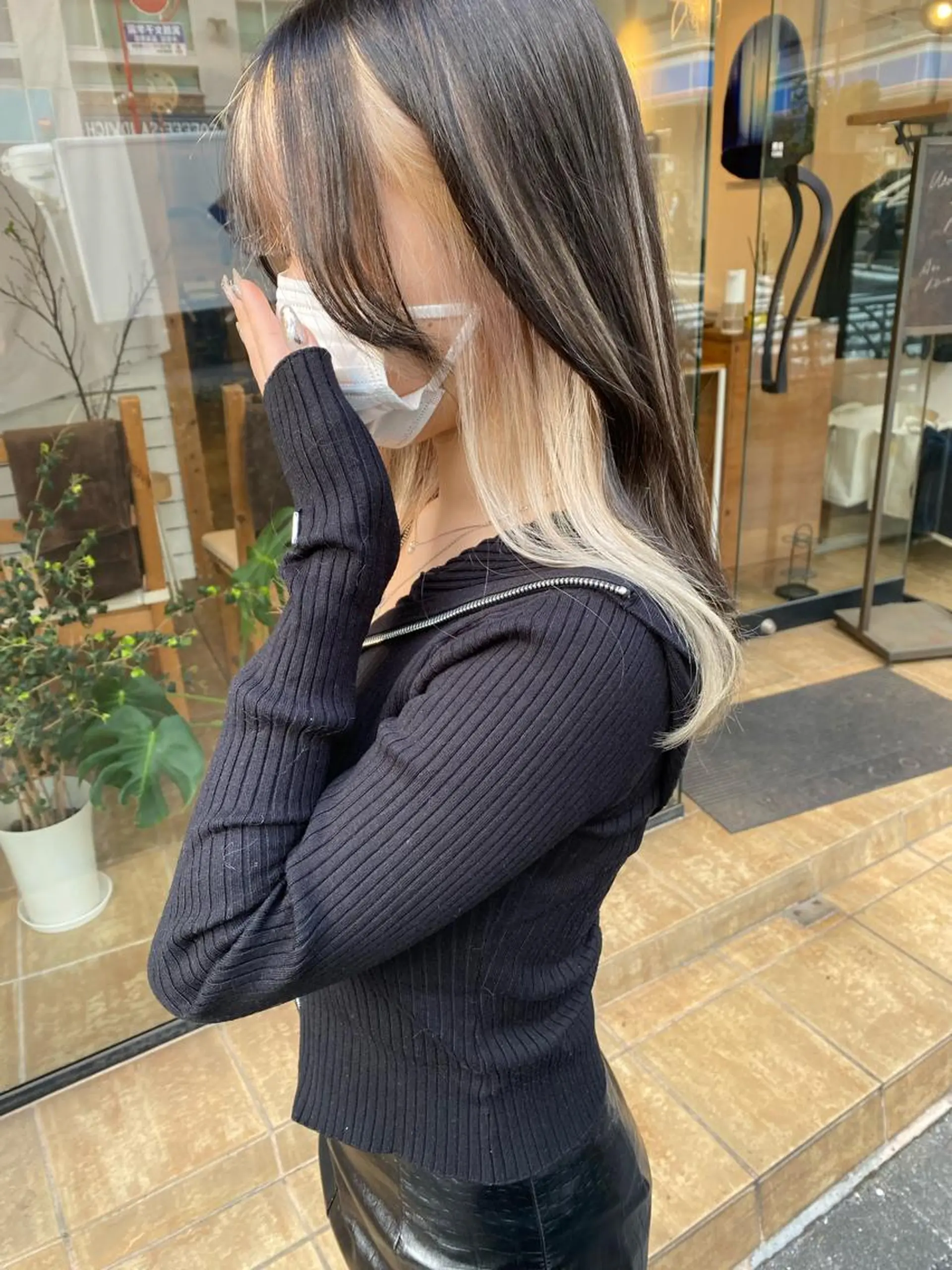 ロング カラー 韓国ヘア♡レイヤー AYAのヘアスタイル