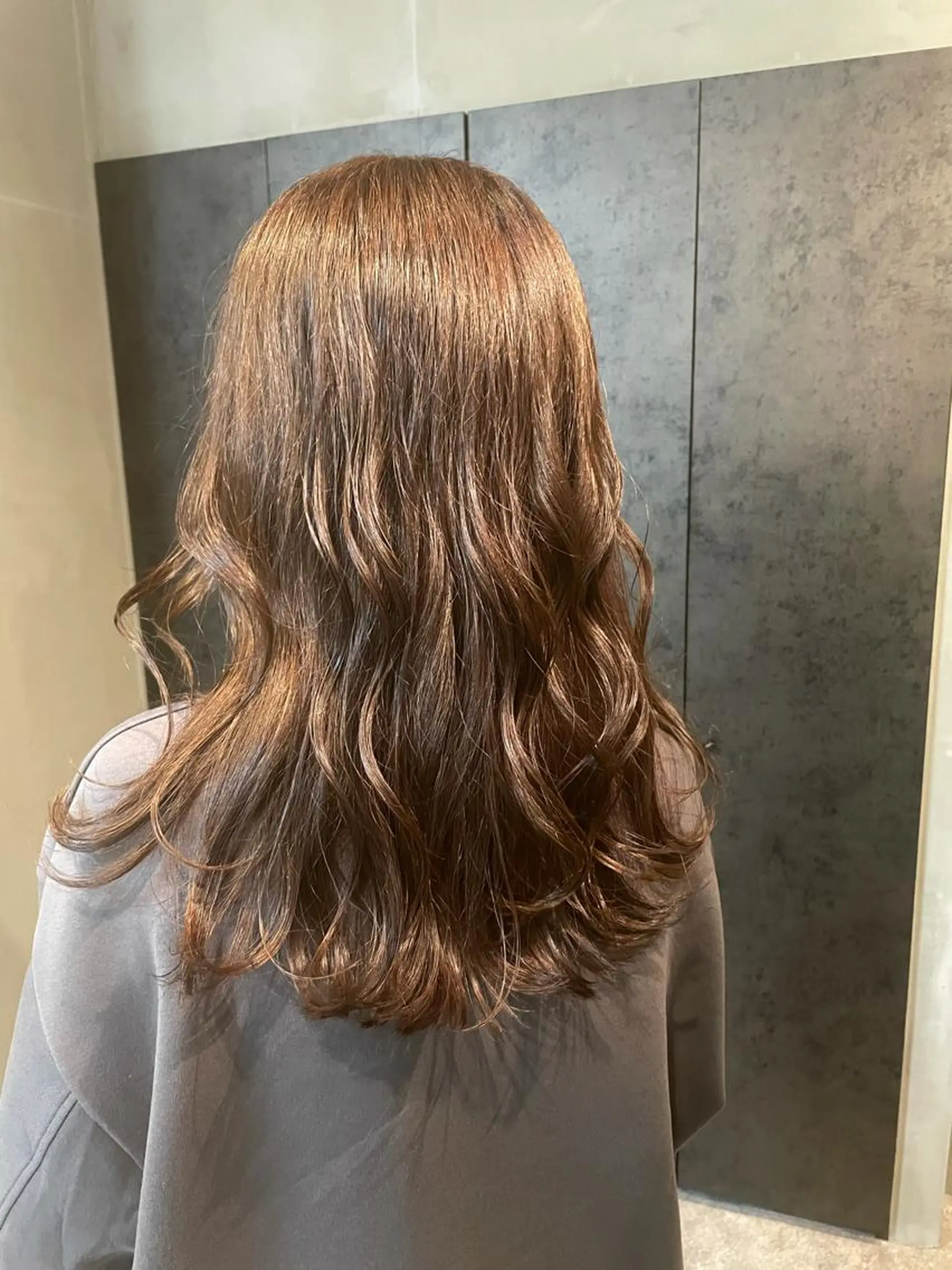 ロング カラー パーマ アディクシーカラー Men's hair salon First 中百舌鳥店所属・First なかもず 店 YUKIのヘアスタイル