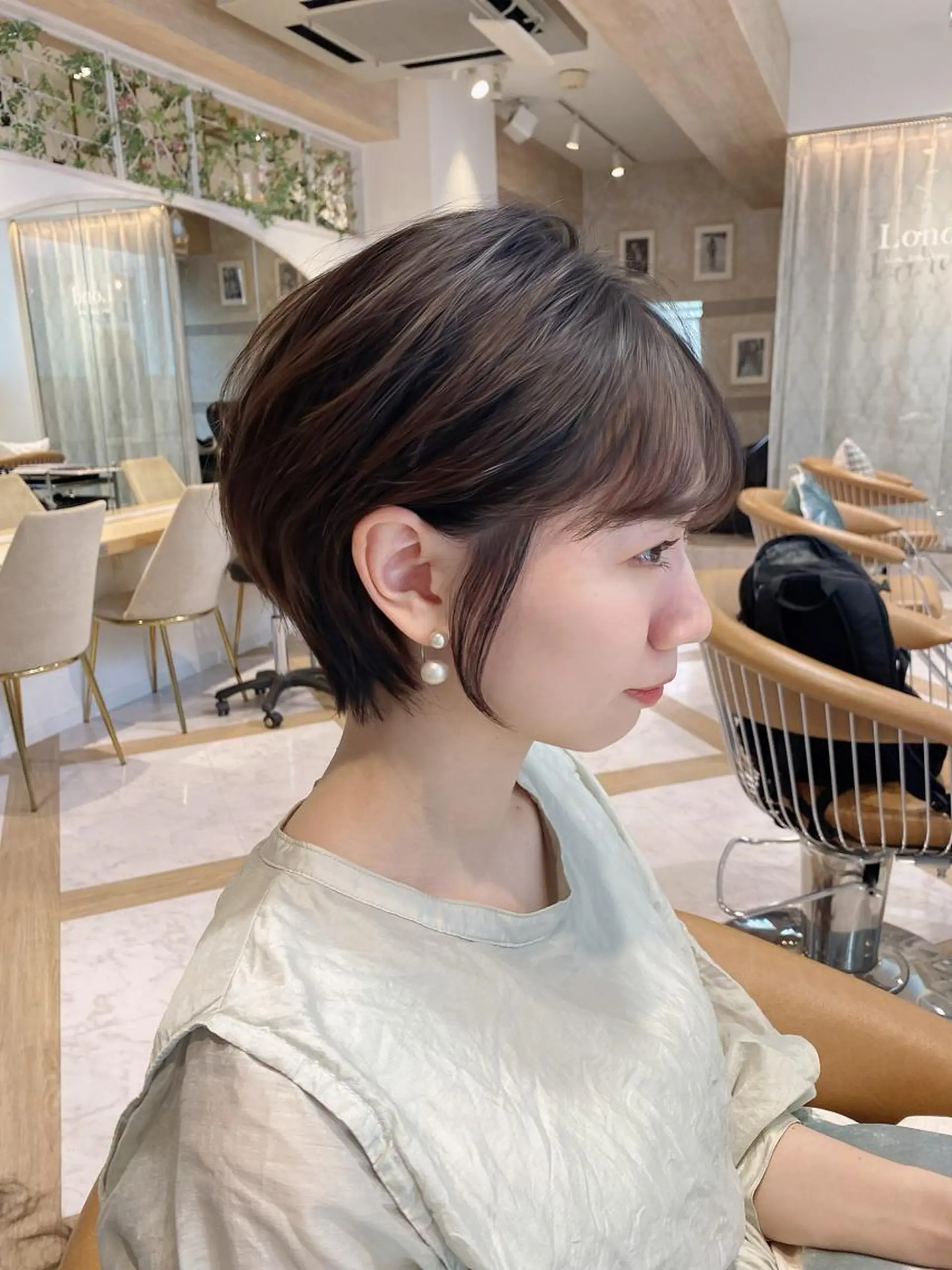 ショート カット ヘアカラー トリートメント lond strada所属・🌟モテ髪ショート 🌟店長　津賀涼のヘアスタイル