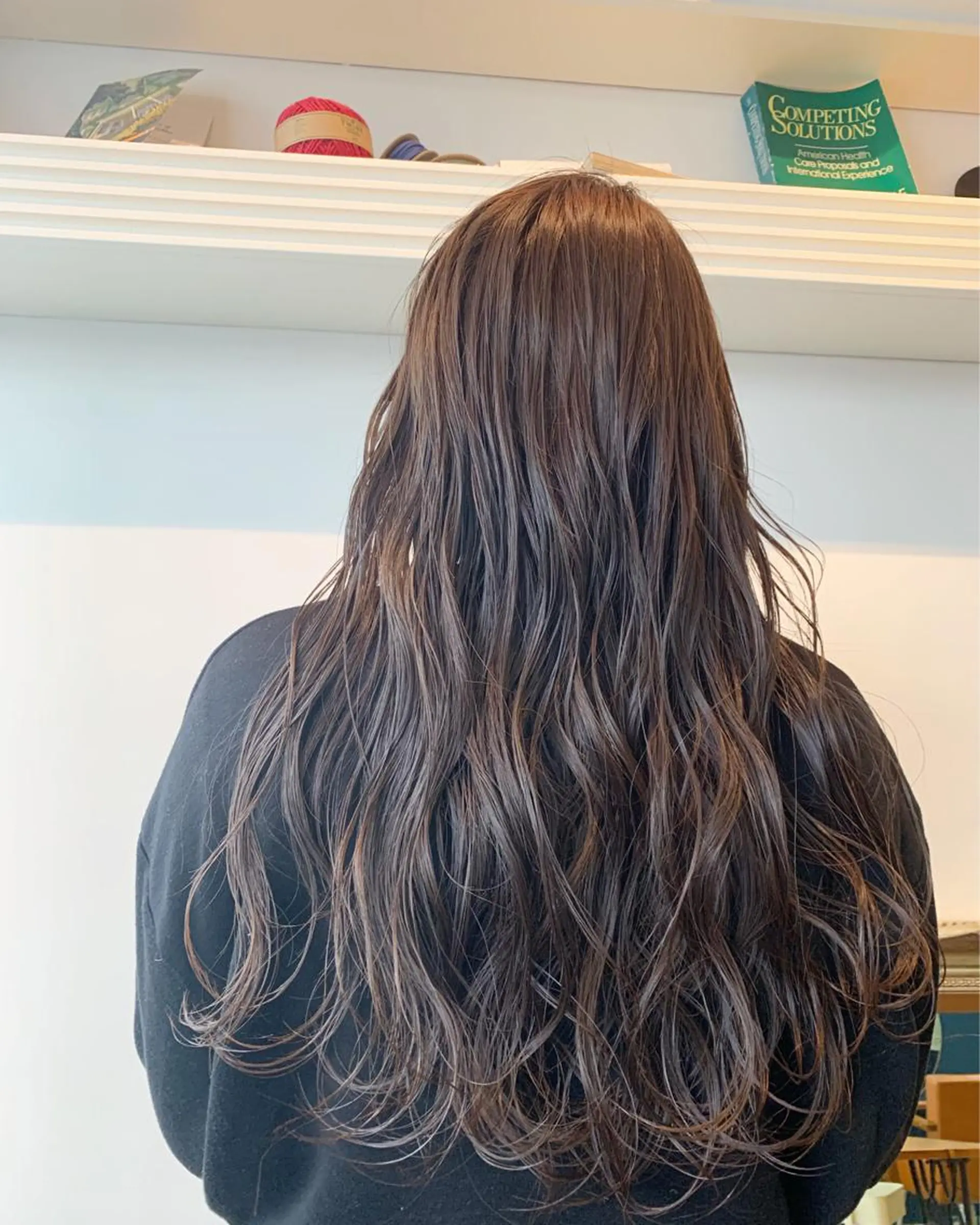 ロング カット ヘアカラー トリートメント ヘッドスパ ヘアセット 山口 竣也のヘアスタイル