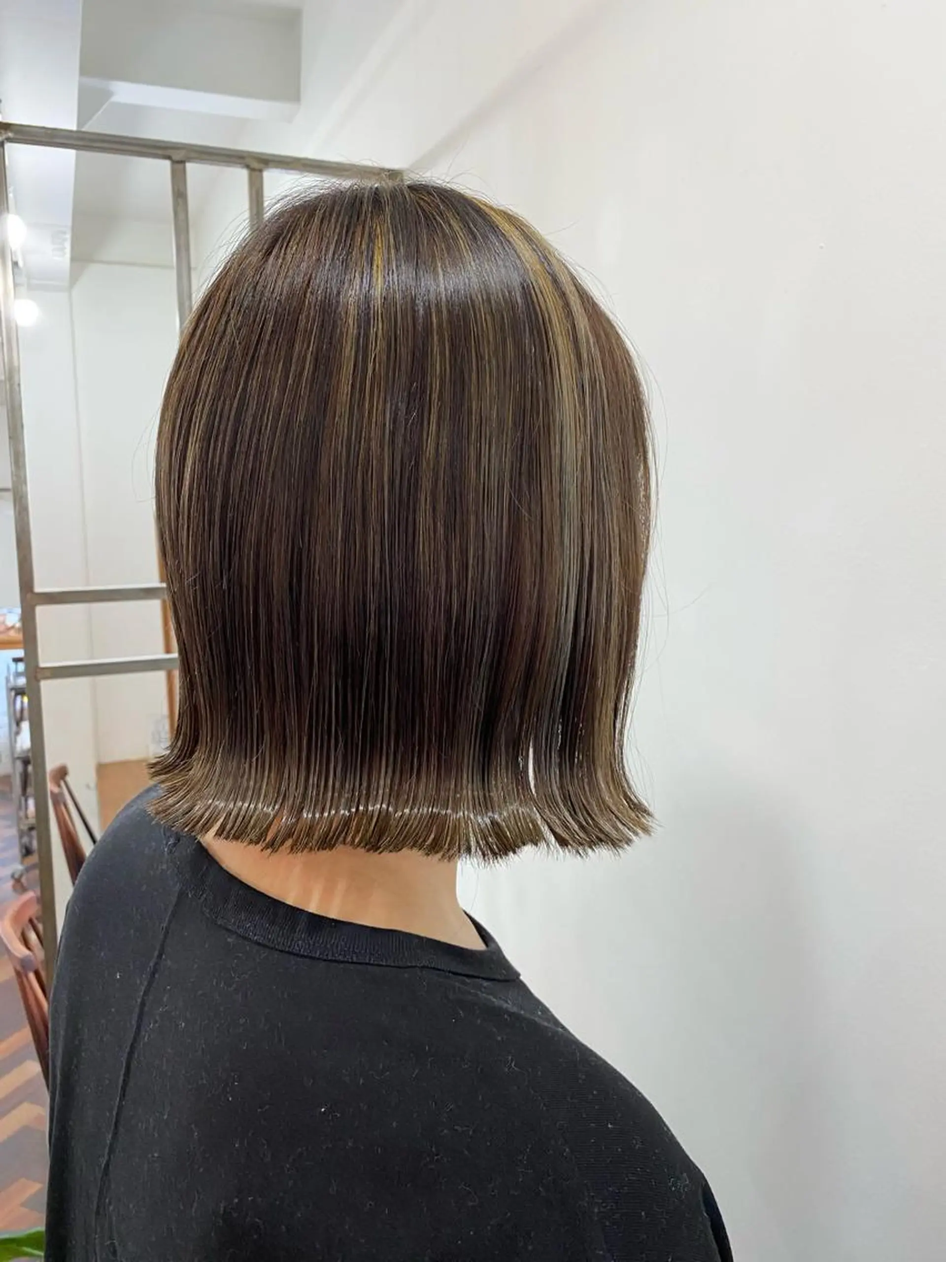 ショート ハイライト カット ヘアカラー Kazaoka Saraのヘアスタイル