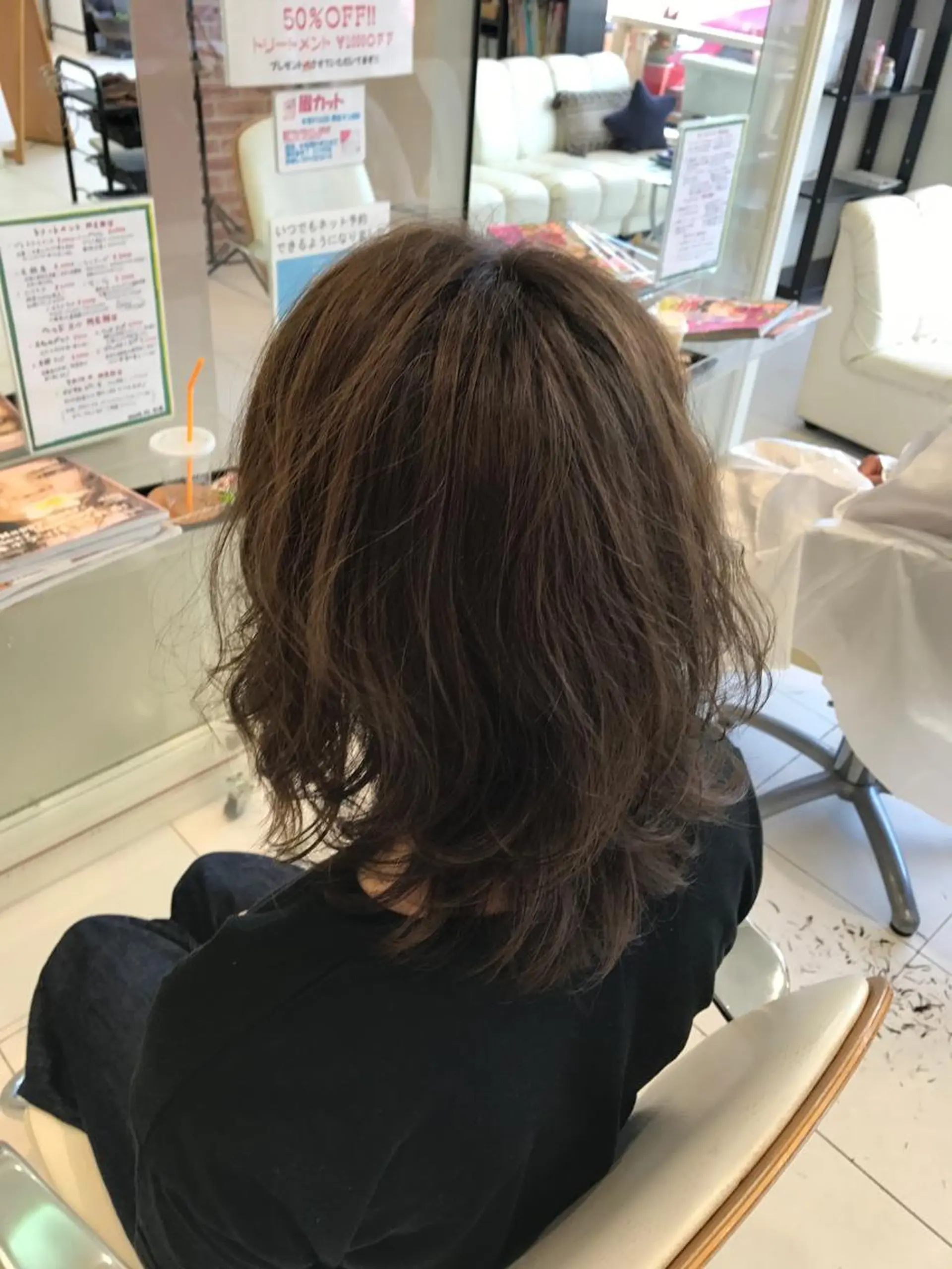 ミディアム カラー D.log 大和西大寺店所属・川崎 雅大のヘアスタイル