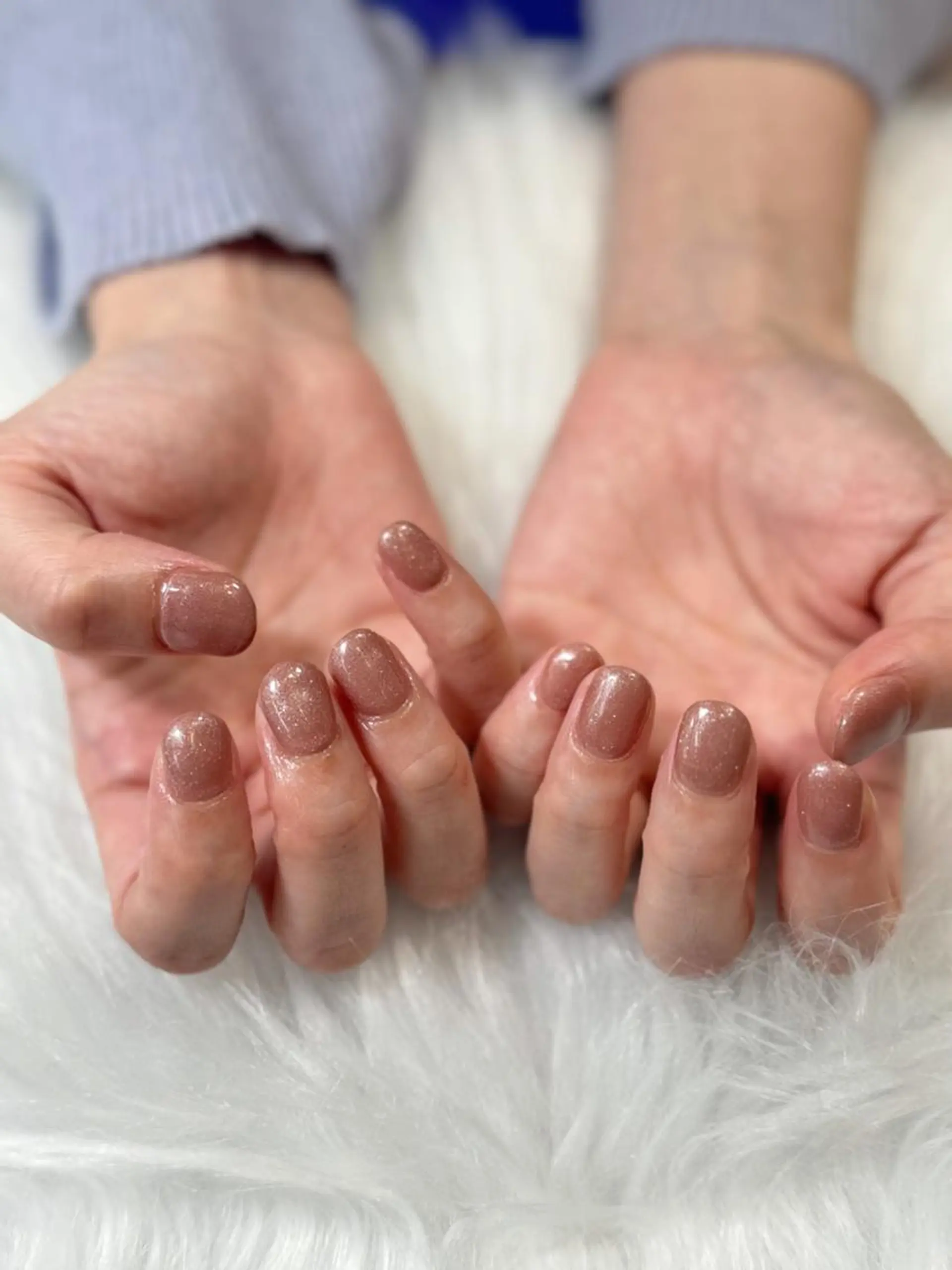 ネイル グラデーション ラメ(グリッター) ラメグラデーション ワンカラーネイル ハンドネイル E nail ネイリストのネイルデザイン