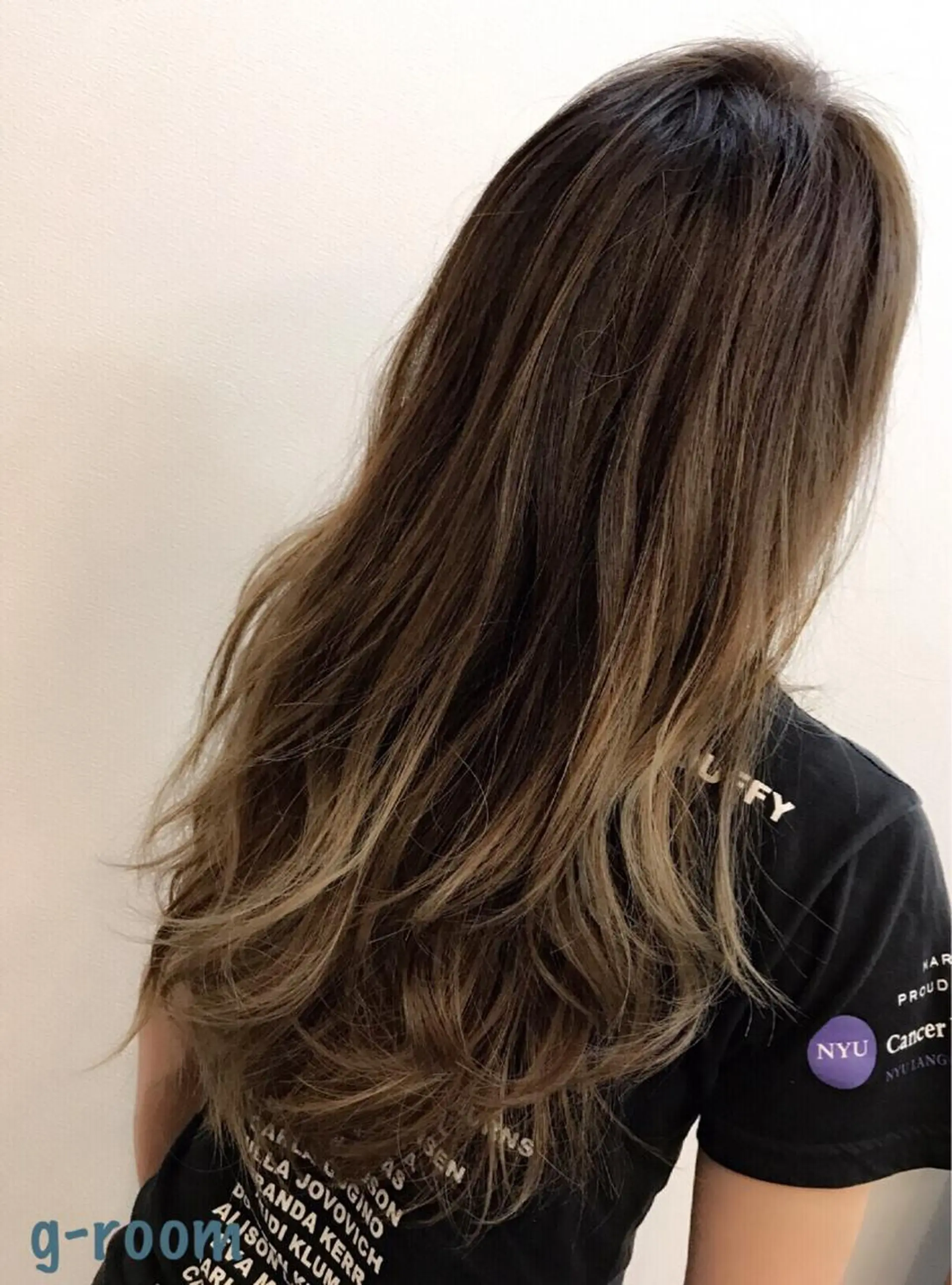 ロング カラー 外国人風カラー ヘアカラー トリートメント Hair Salon g-room所属・大山 雅矢のヘアスタイル