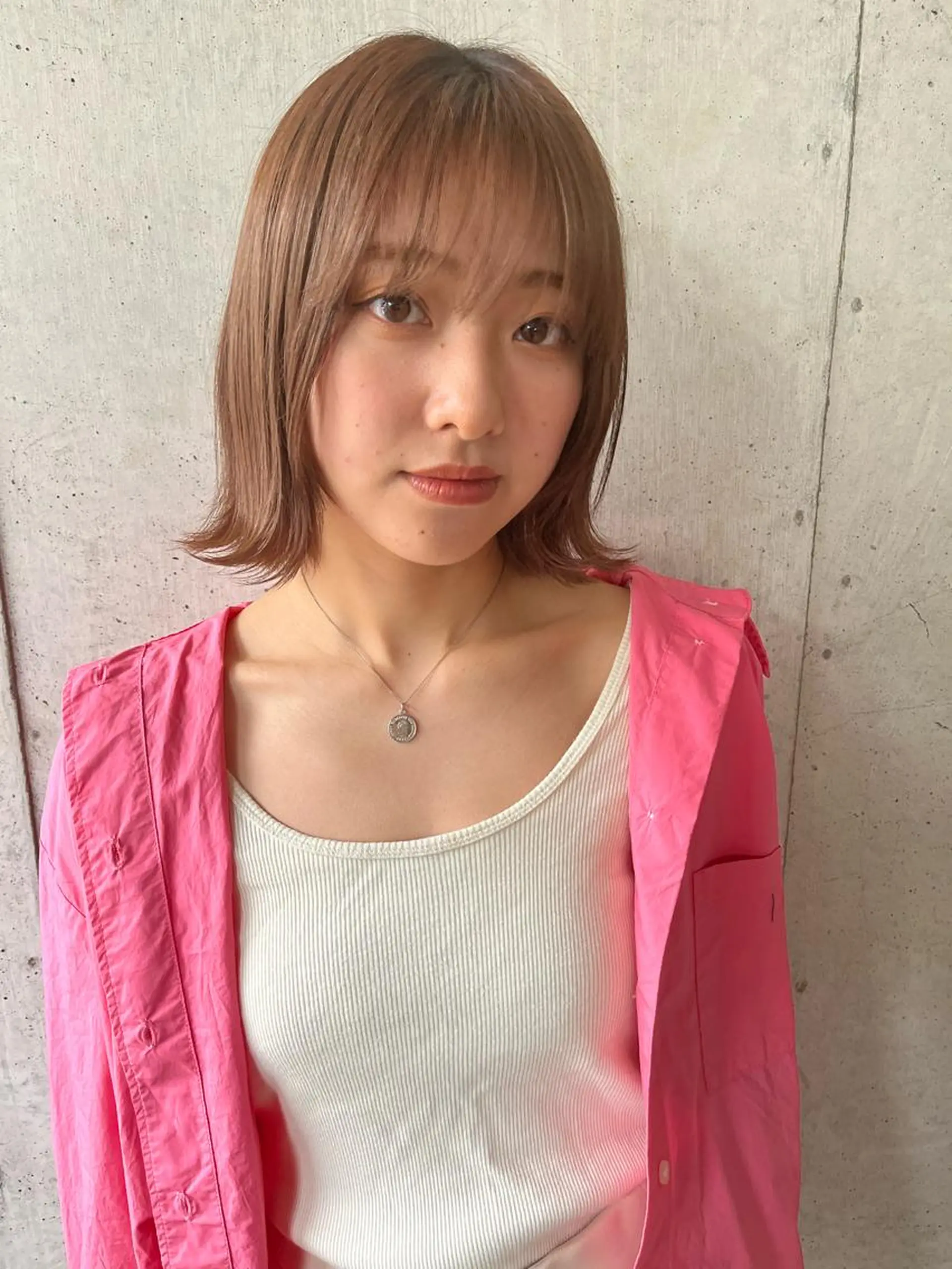 ミディアム CHAINON 木原崇了のヘアスタイル