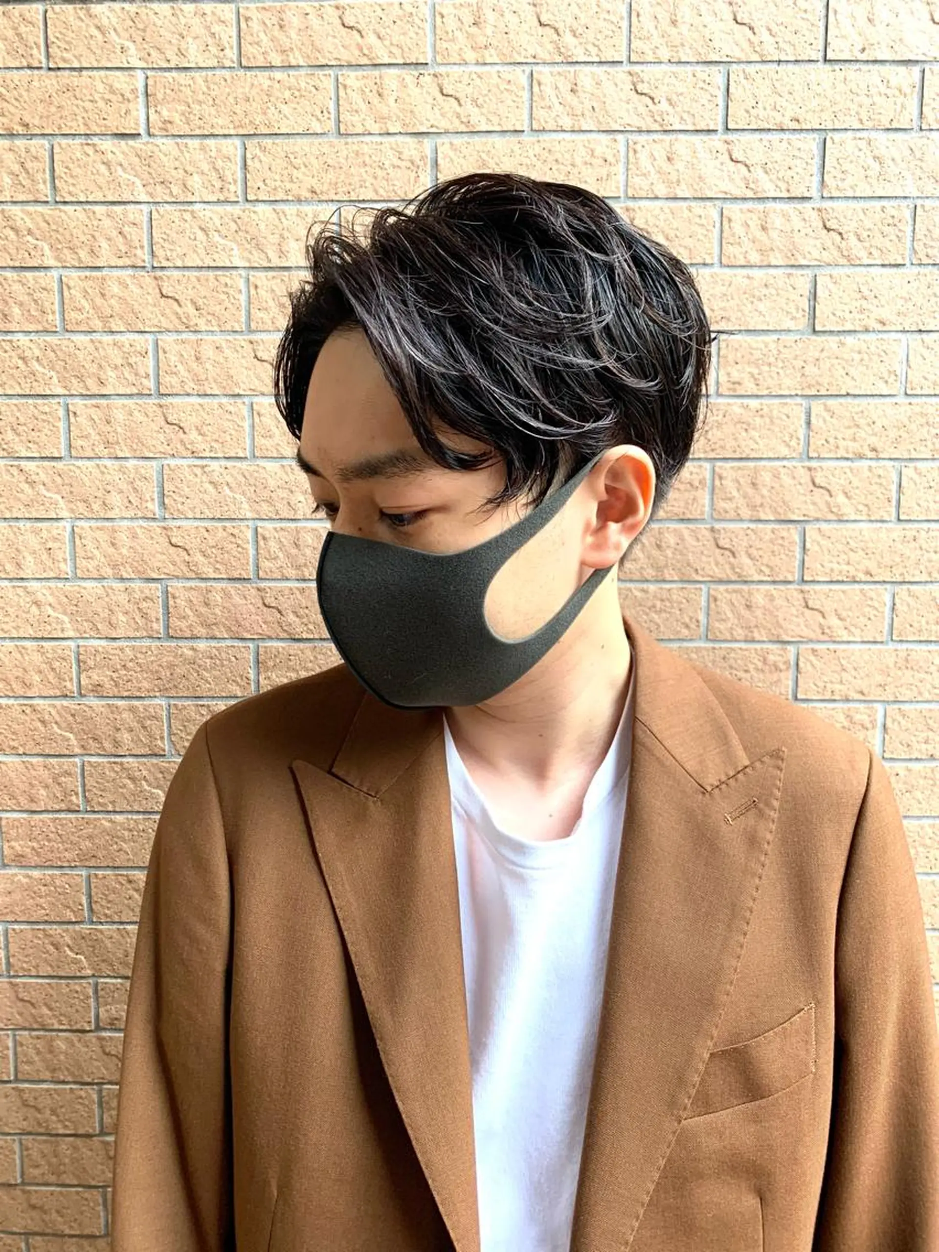 ショート パーマ メンズ メンズパーマ ニュアンスパーマ カット ヘッドスパ ディレクター 斎藤のヘアスタイル