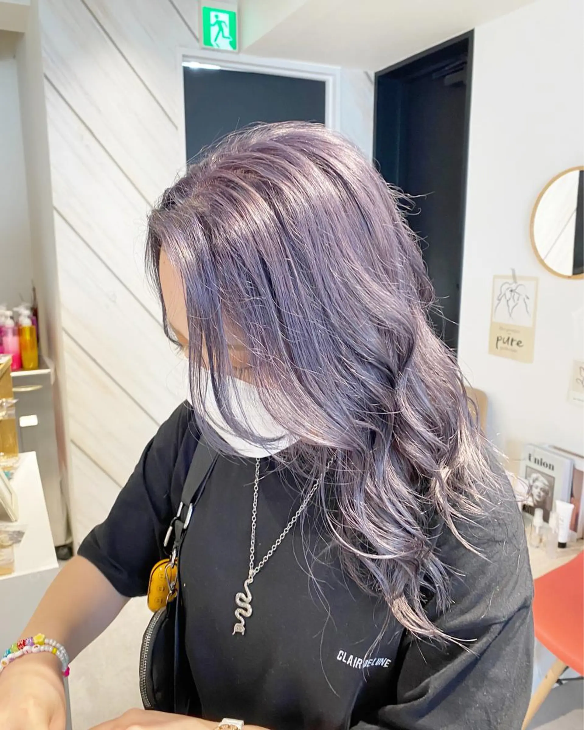ロング 複雑履歴、デザイン 特化momoのヘアスタイル