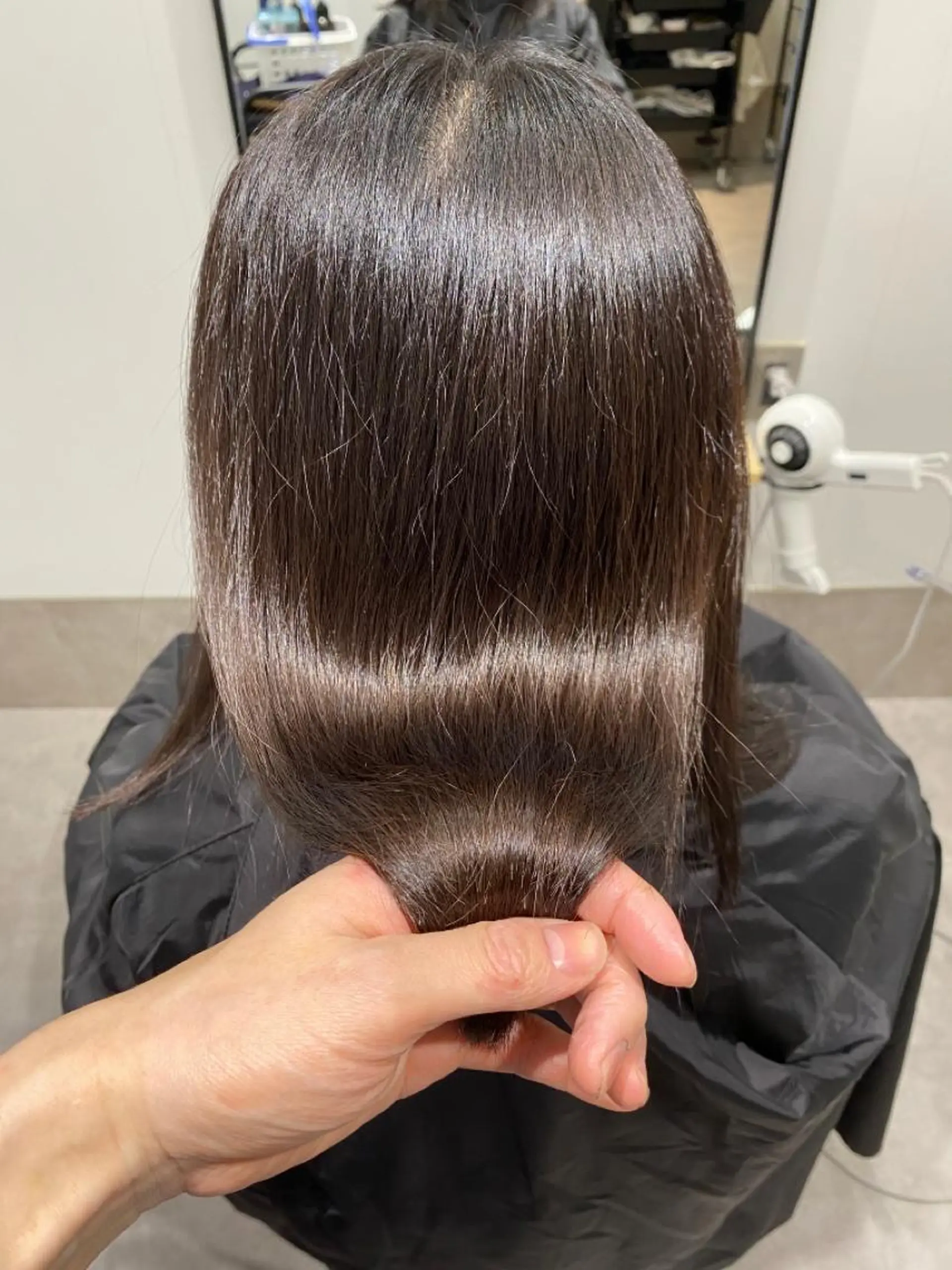 セミロング カラー 髪質改善 髪質改善・育髪サロンABELIA所属・大西 敦之のヘアスタイル