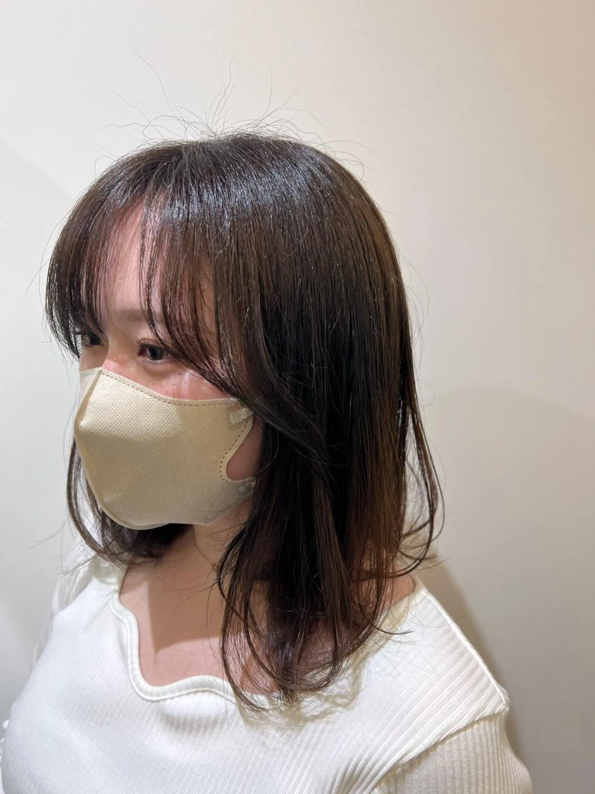 ミディアム カラー ROSSO hair &spa所属・ROSSO 大橋店 /大野　凜のヘアスタイル