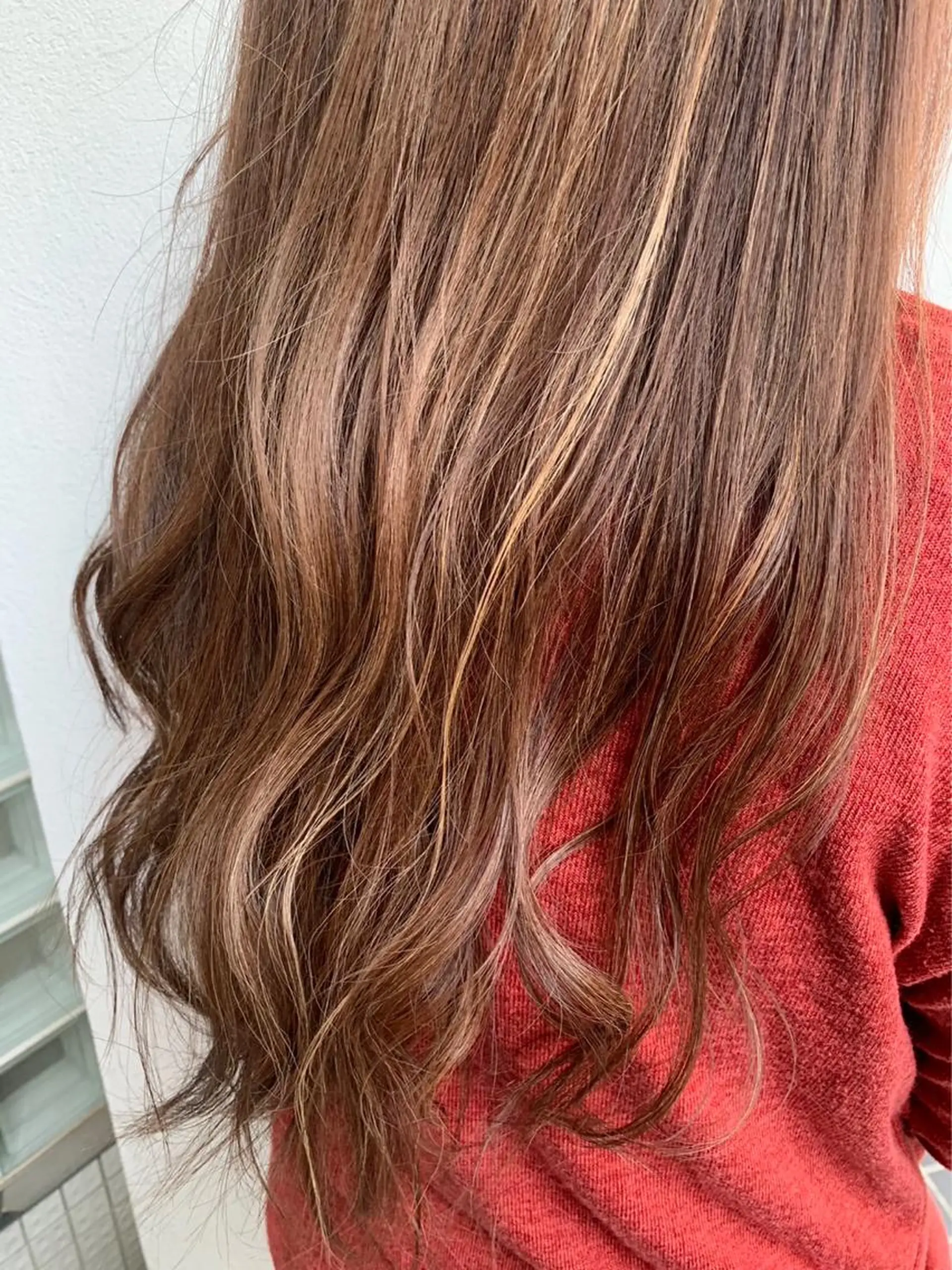 カラー ハイライトカラー 🍊暖色/ボブヘア chihiro🌼ོのヘアスタイル