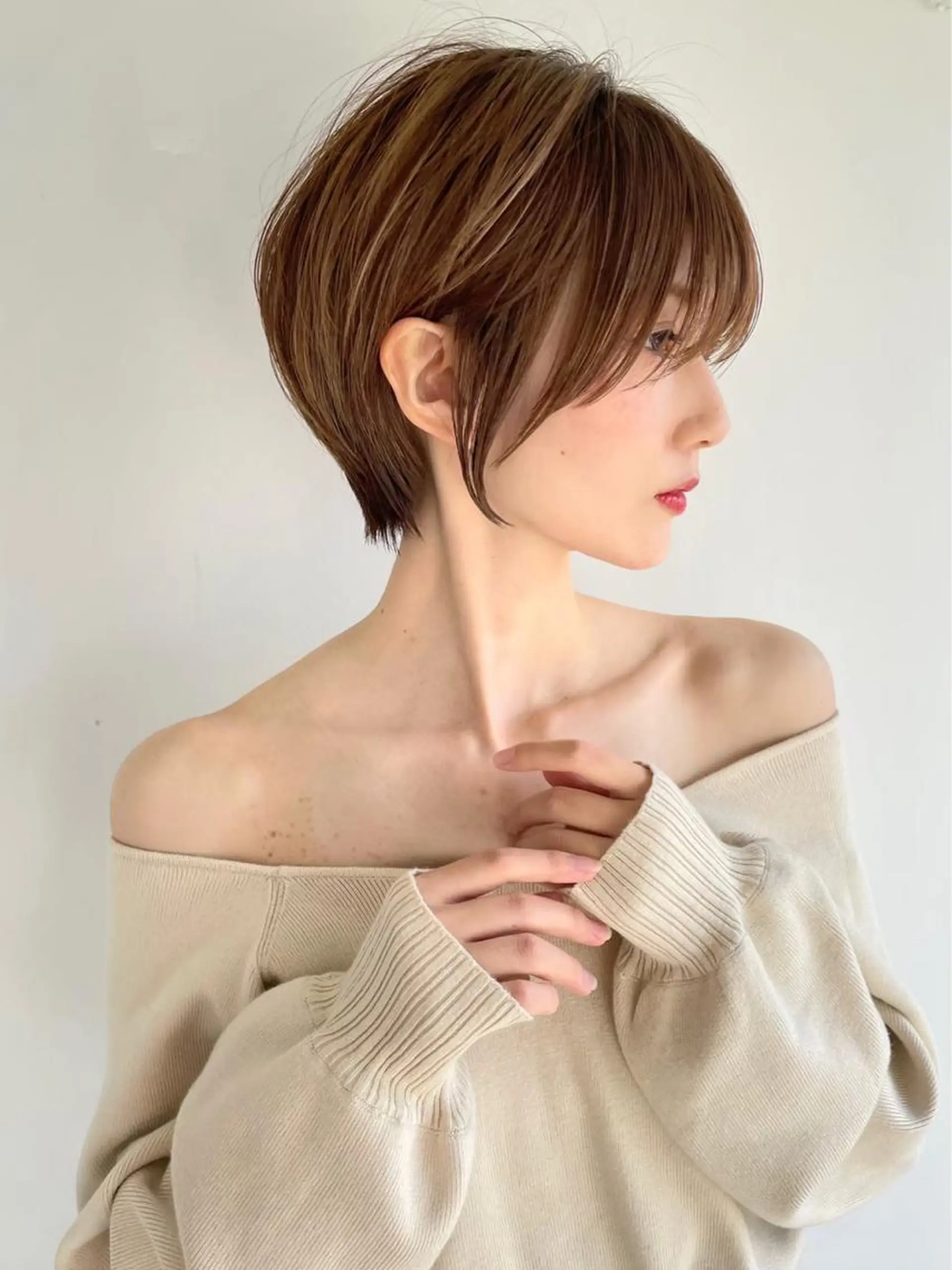 ショート ショートヘア カット ヘアカラー トリートメント サロウィン池袋店所属・マンツーマン施術 山口つよしのヘアスタイル