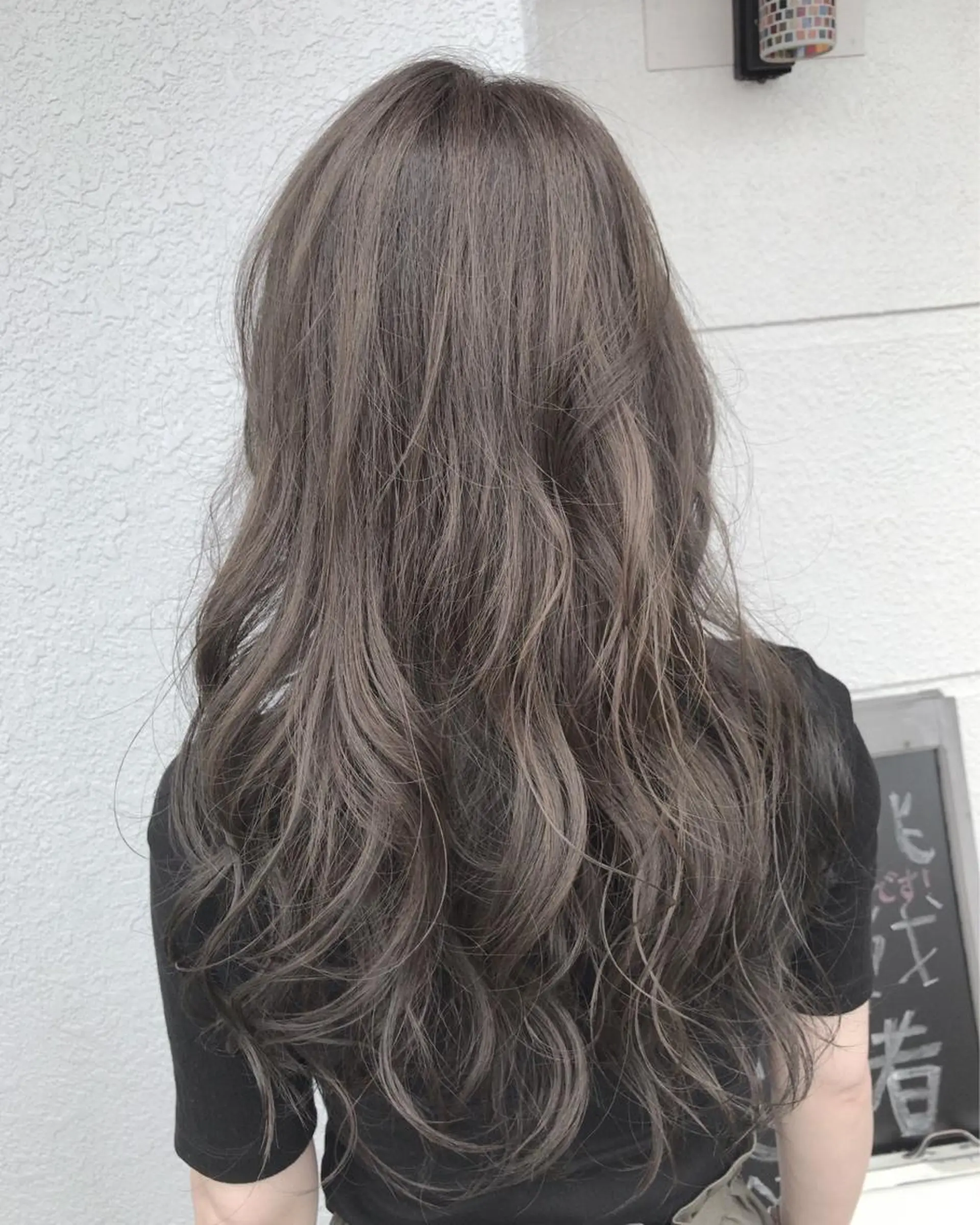 ロング カラー レイヤーカット匠 イソザキノリユキのヘアスタイル