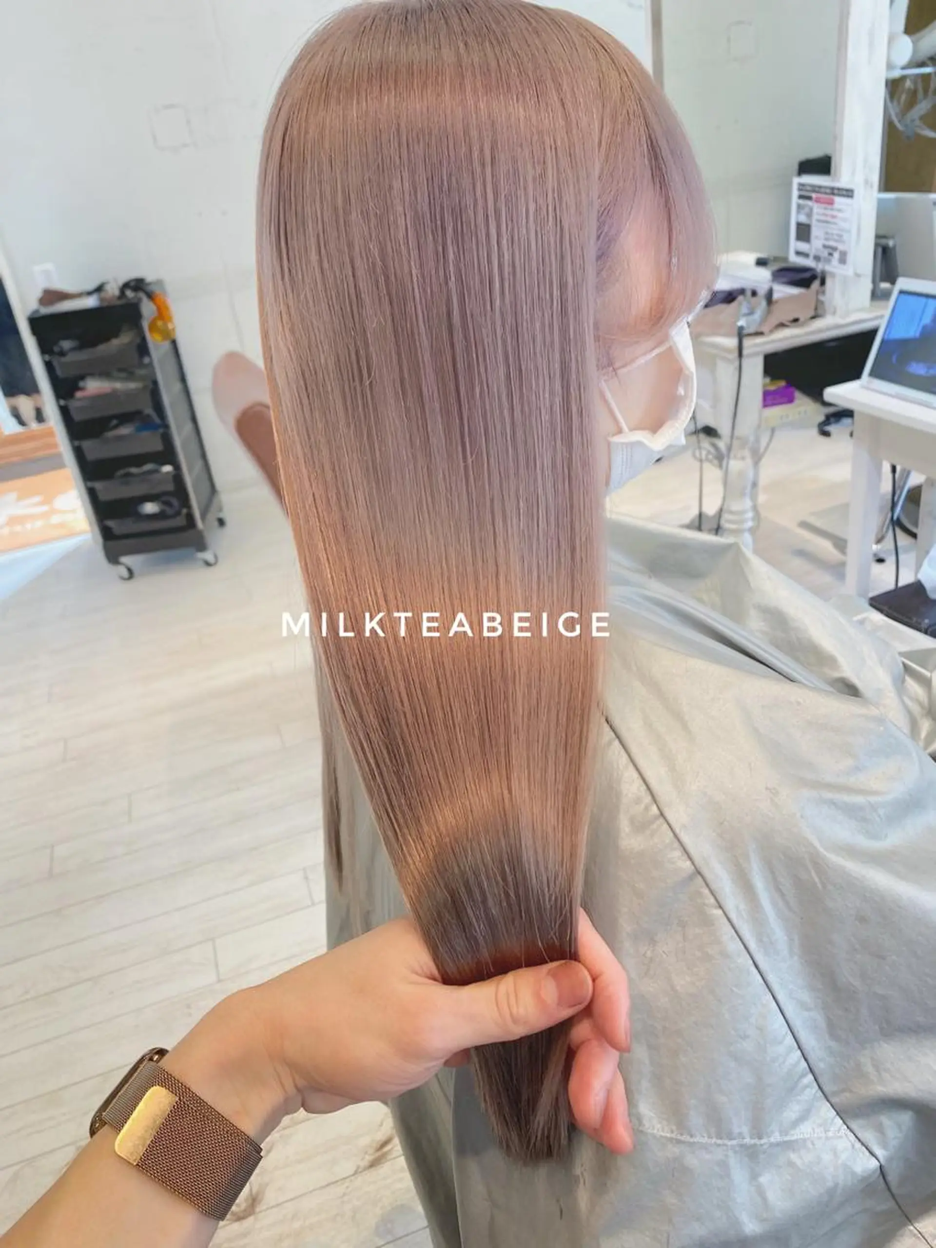 セミロング カラー Fbeauty所属・ブリーチ koheiのヘアスタイル