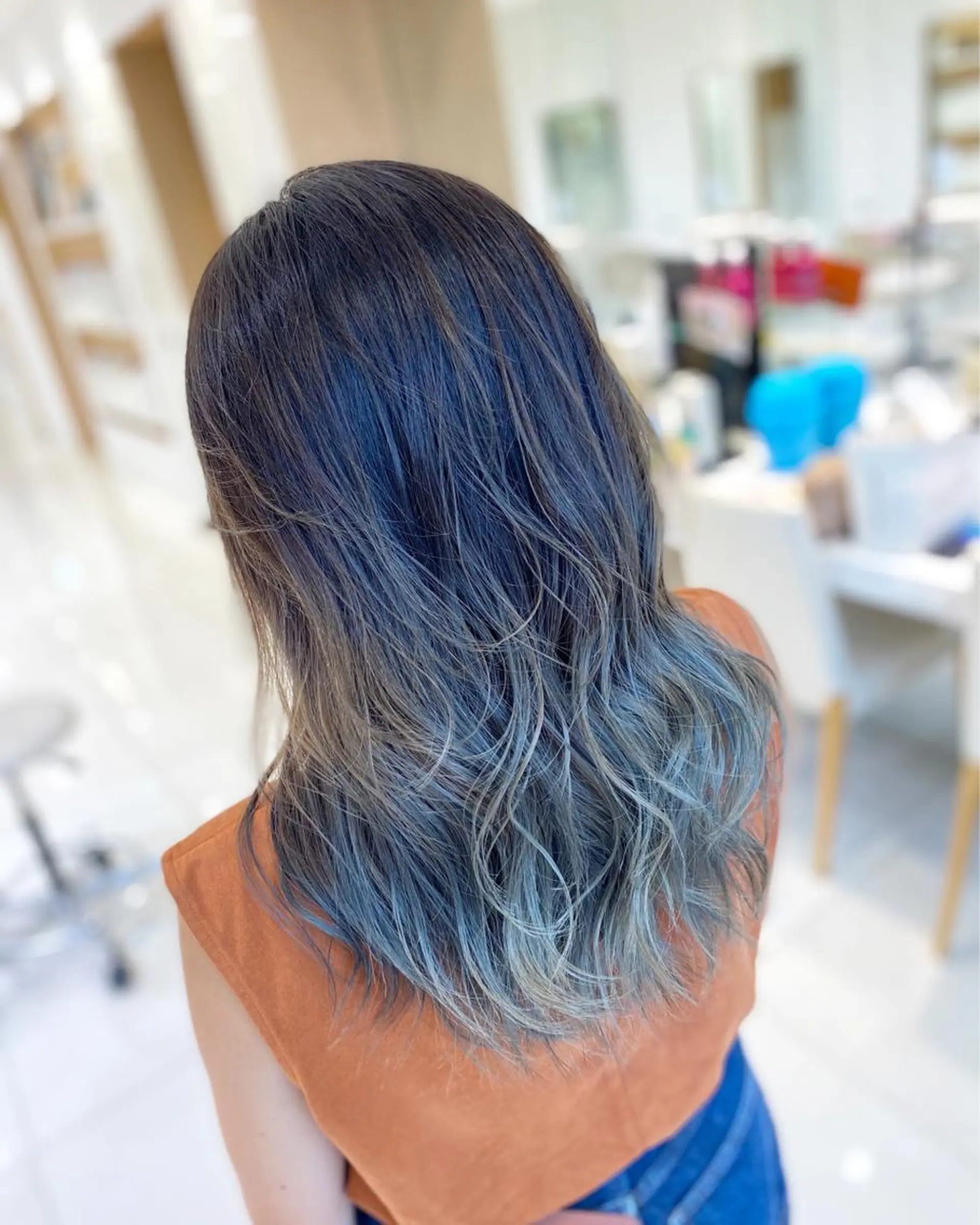 セミロング カラー カット ヘアカラー トリートメント ご新規様限定クーポン あります　桂口　烈闘のヘアスタイル